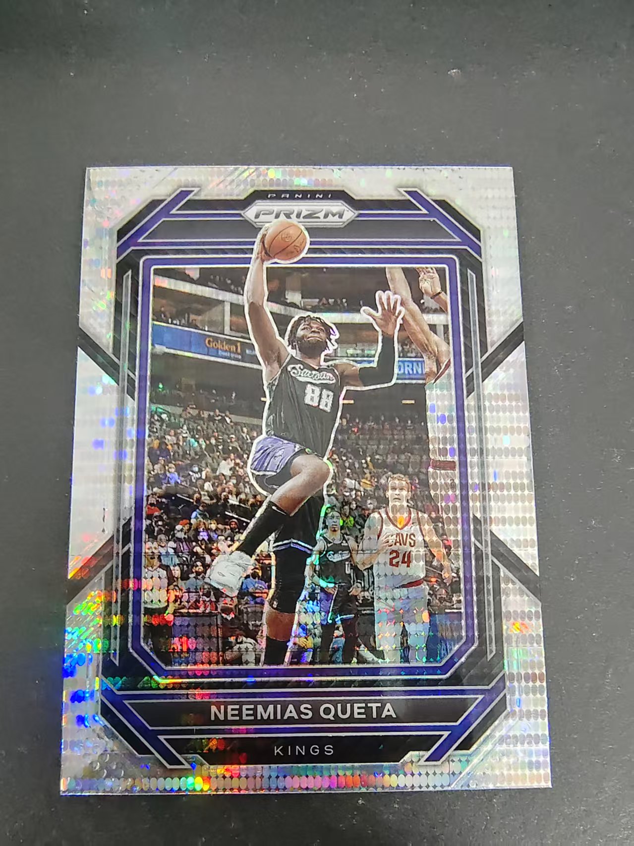 【可合并,不累计】2022-23 Panini Prizm Neemias Queta 内米亚斯 凯塔 国王 PZ 脉冲折 划痕 边角瑕疵 #121