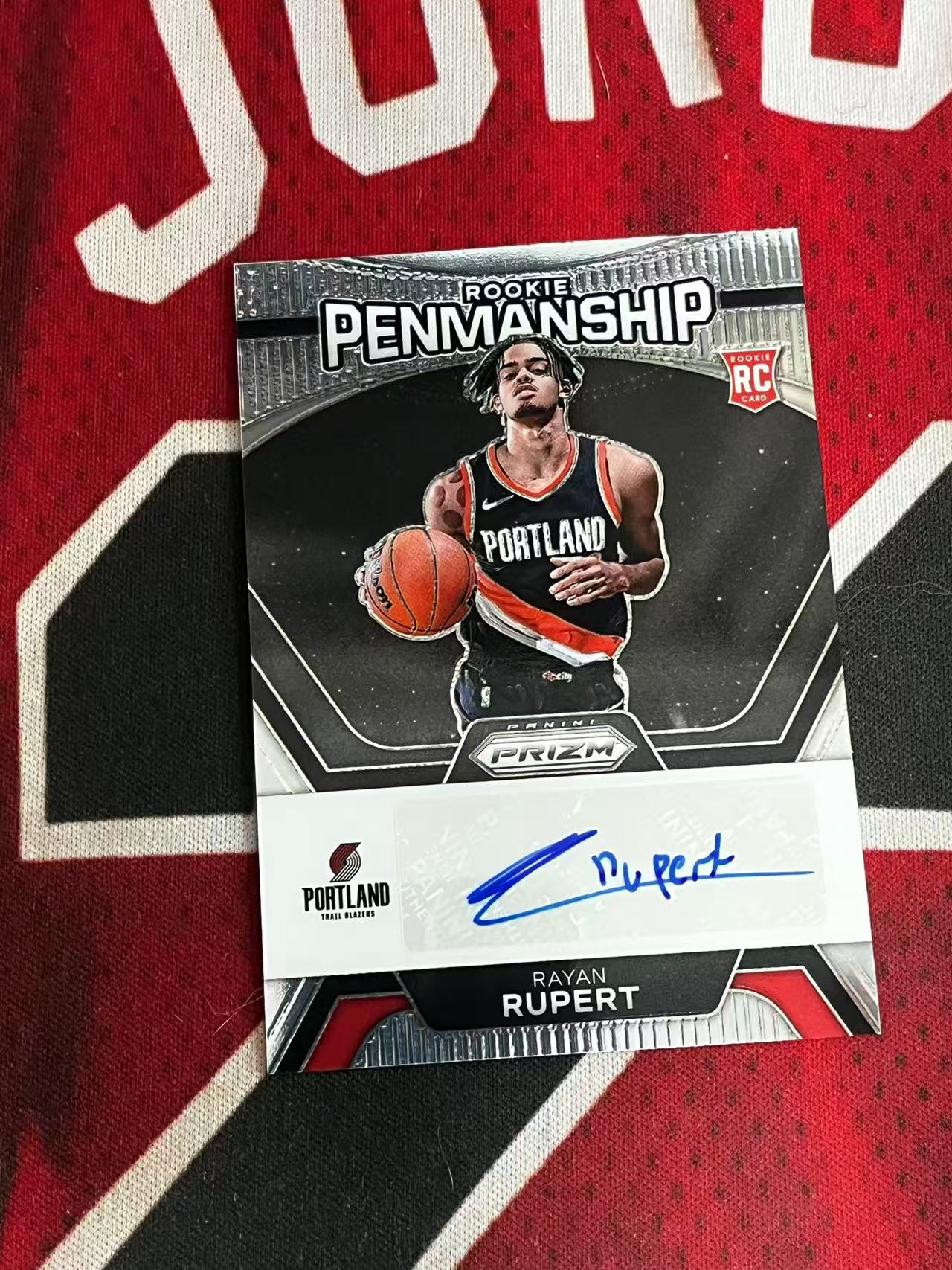 【接寄拍费率低至5%含卡淘手续费】2023-24 PANINI PRIZM PZ 开拓者 新秀RC 拉扬吕佩尔 签字卡 正新秀书法签字卡 专收凑套必备【烂臭嘴拍卖】