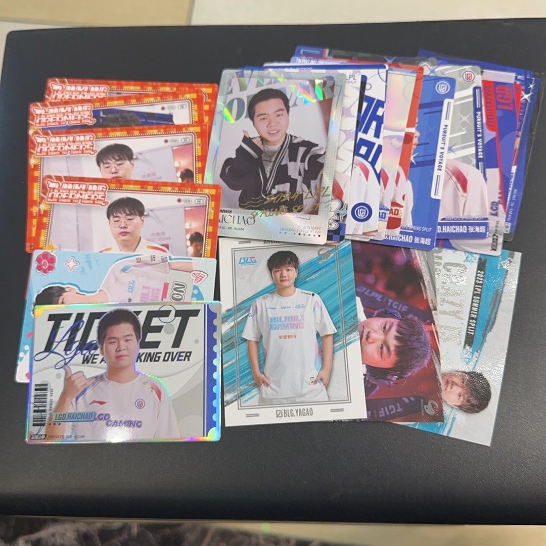 2026 Buffun LPL haichao 英雄联盟 LPL选手卡 星火逐梦系列 特卡 base 海超 牙膏 如图 打包 收藏必备