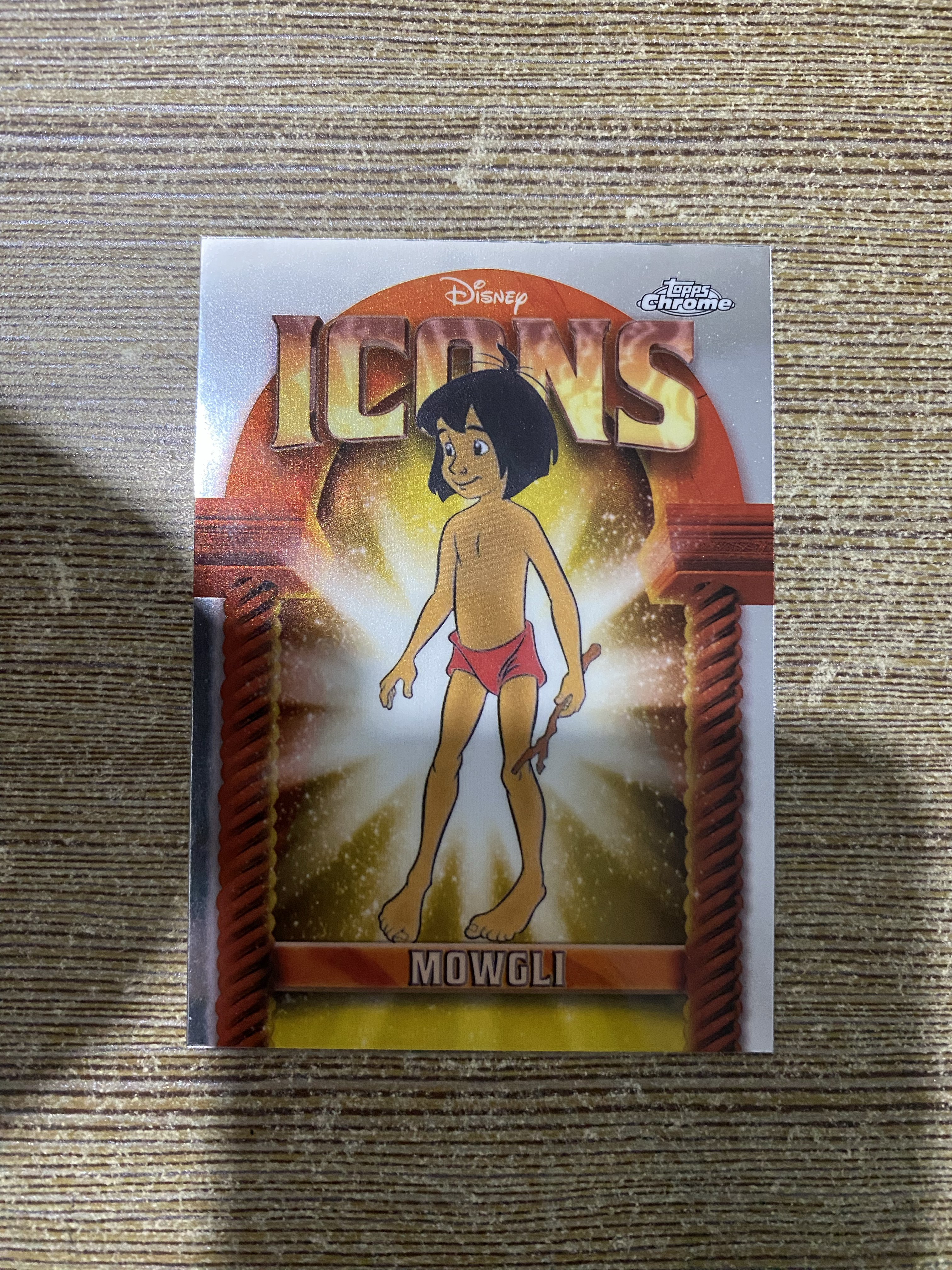 2025 Topps Chrome Mowgli 最新Disney迪士尼tc 奇幻森林 毛克利 Icons特卡 base 收藏凑套专收必备胡嘉兴发不合并