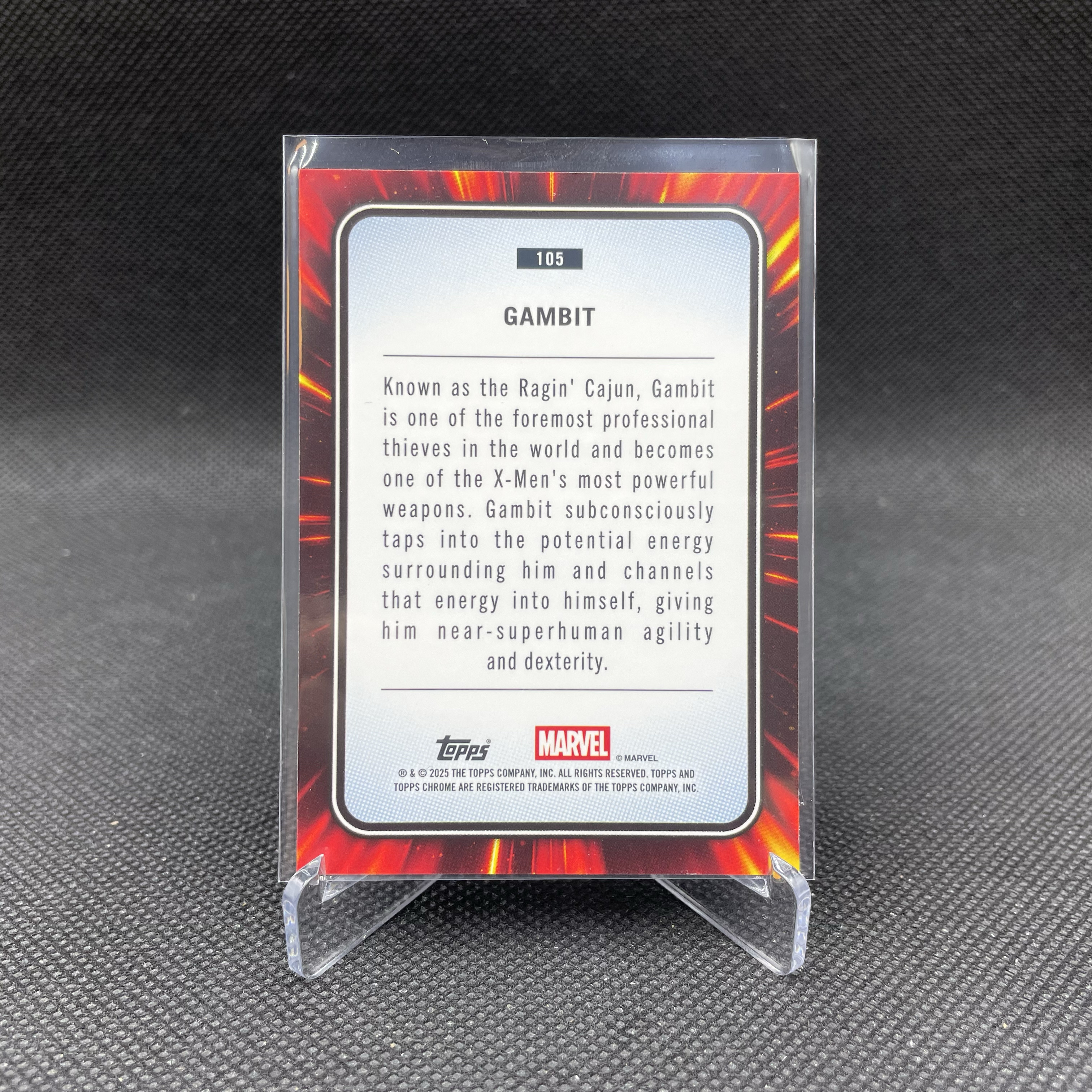 2025 Topps Chrome Gambit 【无界代卖】Marvel(MCU)漫威 牌皇 29/99编 绿折 绿碎冰折 品如图 不累计 wy