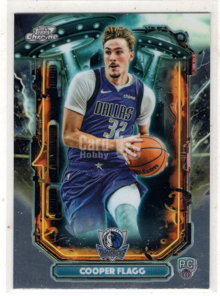 2025-26 Topps Cosmic Chrome Cooper Flagg 【来拆波卡】独行侠 库珀 弗拉格 宇宙 新秀 特卡 base jjdk