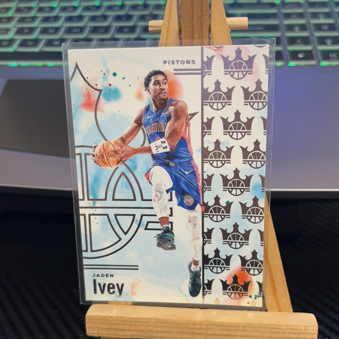 2024-25 Panini Court Kings Jaden Ivey 杰登艾维 活塞 油画系列 卡品如图 凑图必备 值得收藏!免费代卖!