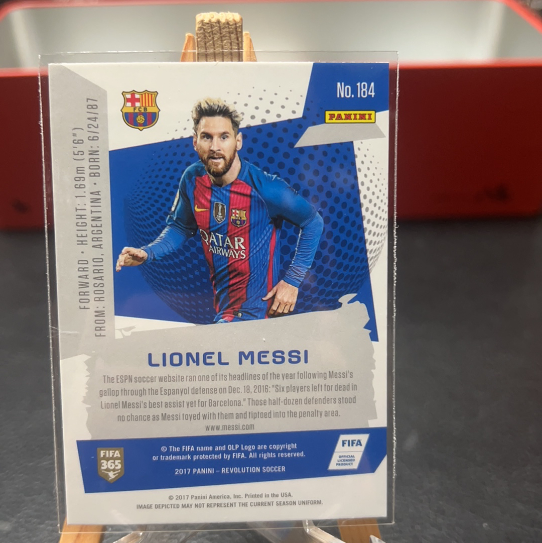 【SY代卖sy0297-可累积-瑕疵看图】2017 Panini Revolution Lionel Messi 梅西 巴萨 巴塞罗那 革命