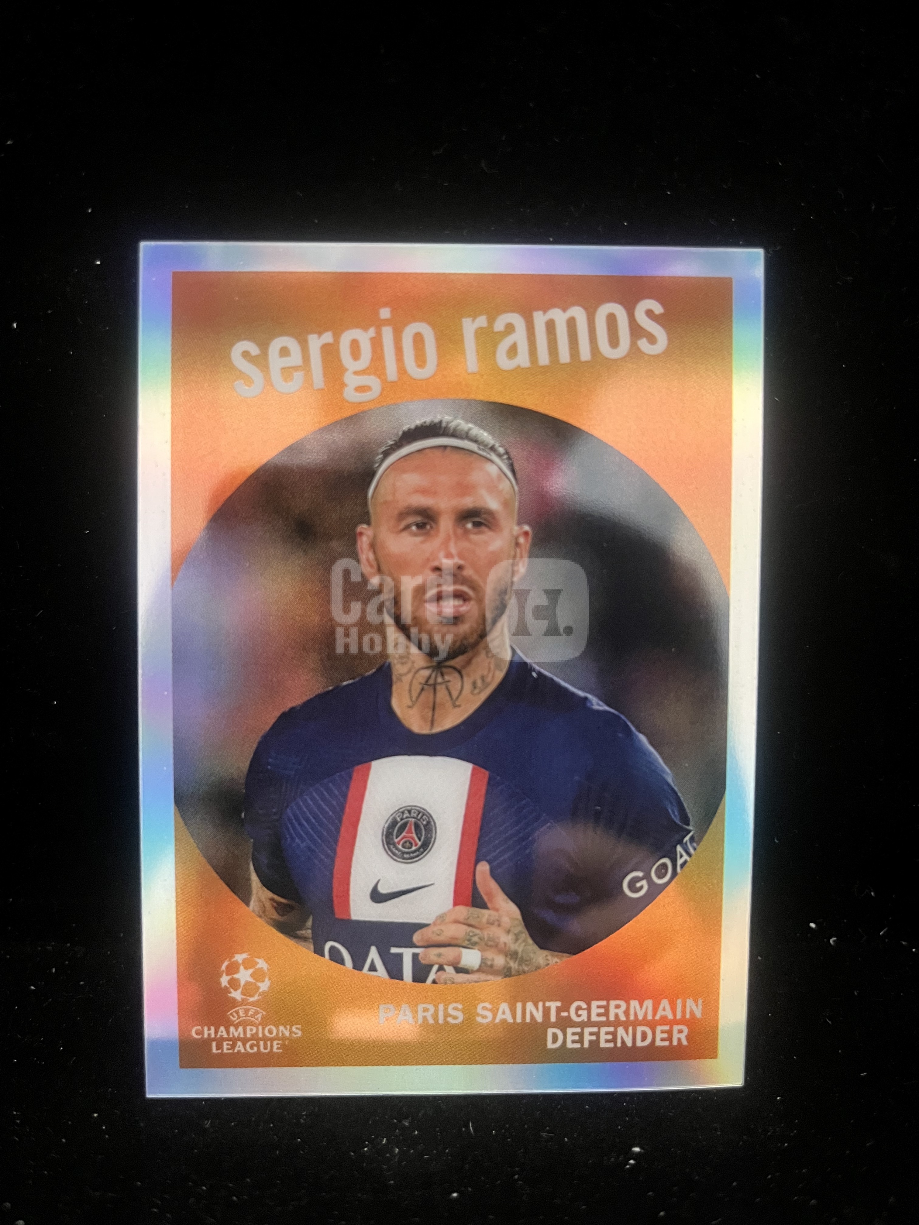 免费代拍 2023 Topps Chrome 欧冠 拉莫斯 Sergio Ramos 折射 卡品如图#F704