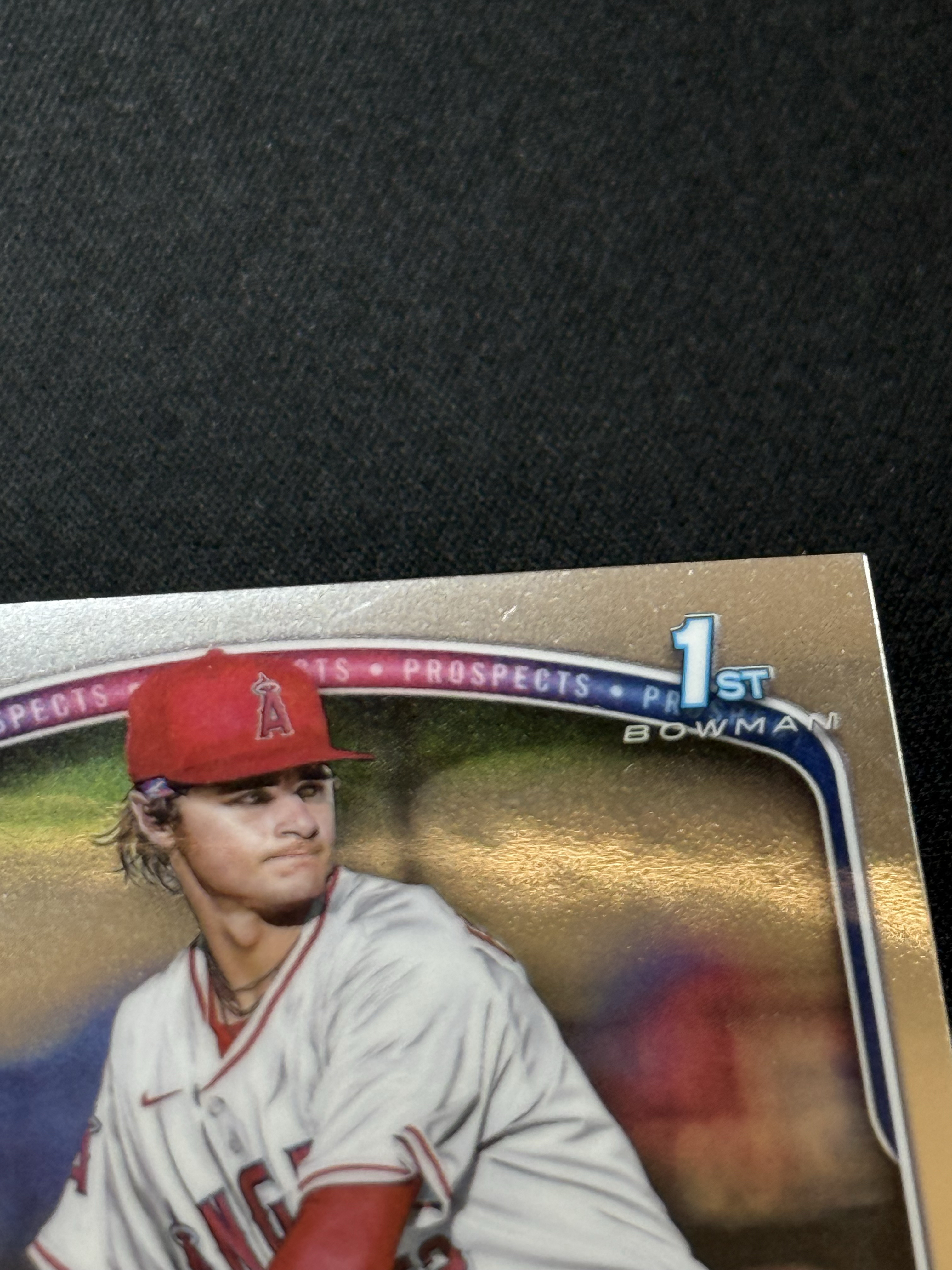 2025 Topps Bowman Chrome George Klassen RC 【小贝代拍】棒球 1ST 新秀 洛杉矶天使 乔治 克拉森 签字 卡签 瑕疵如图 拍前看描述 H EW