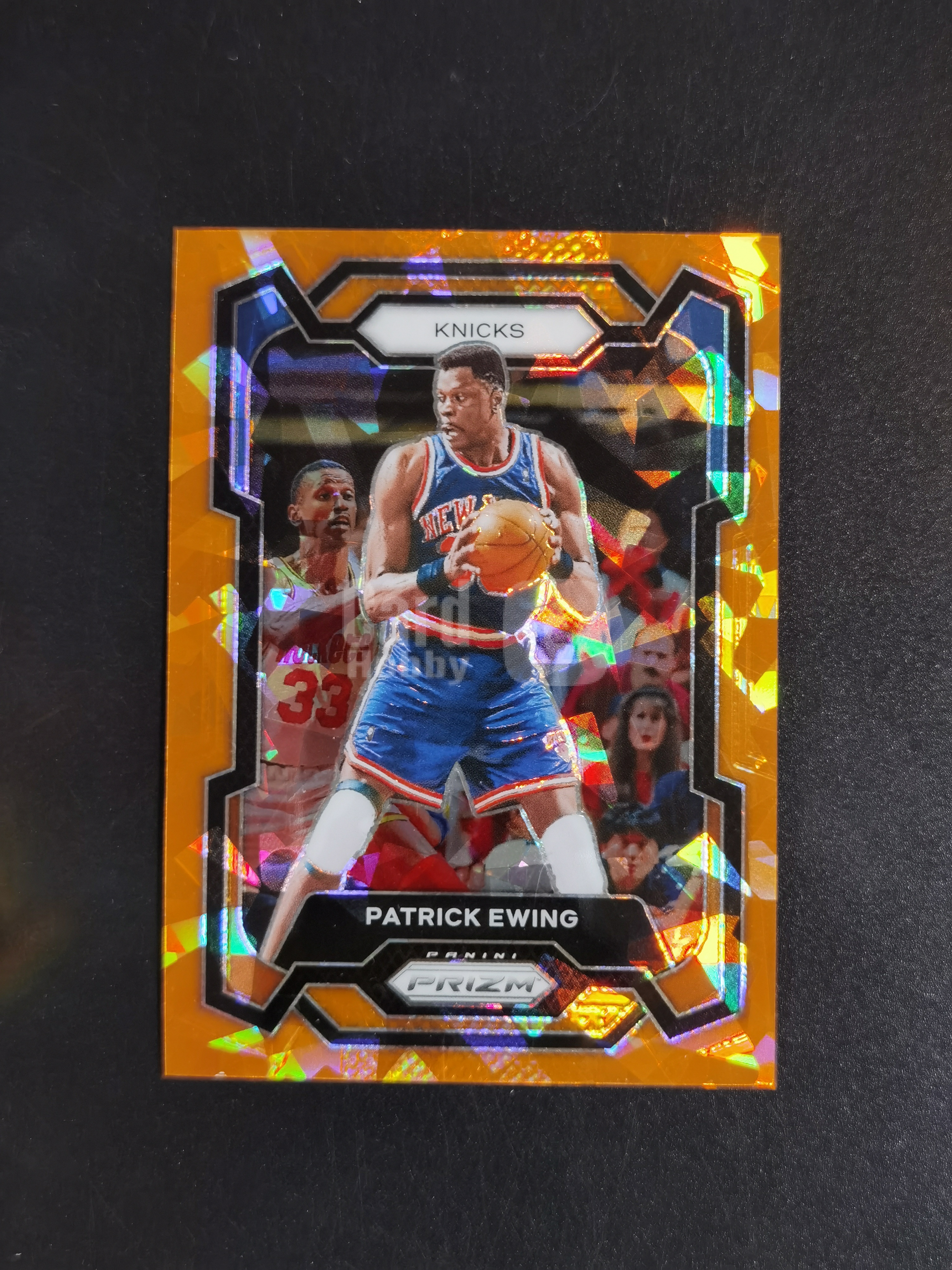 2023-24 Panini Prizm Patrick Ewing 帕特里克 尤因 橙碎冰折 折射 卡品如图 专收必备