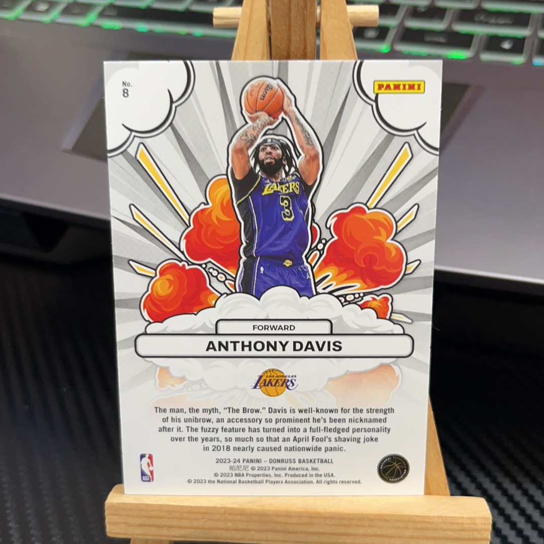 2023-24 Panini Donruss Anthony Davis 安东尼 戴维斯 湖人 杜蕾斯系列 特卡 卡品如图 凑图必备 值得收藏!免费代卖!