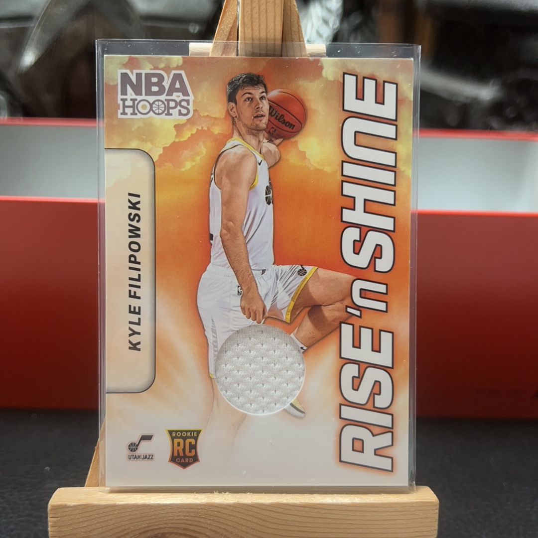 【SY代卖sy0529-可累积-瑕疵看图】2024-25 Panini hoops Kyle Filipowski 凯尔 菲利波夫斯基 爵士 新秀RC 物料球衣