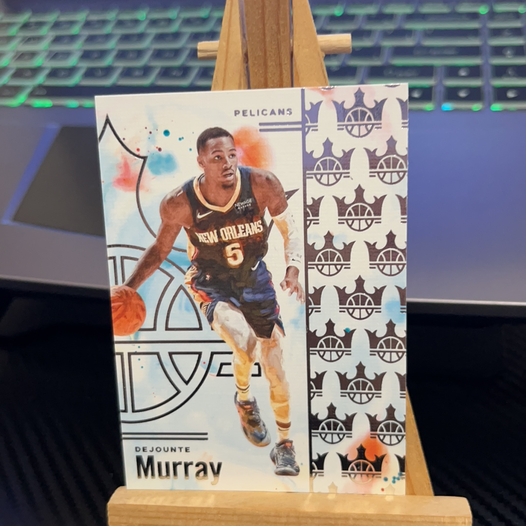 2024-25 Panini Court Kings Dejounte Murray 德章泰 穆雷 鹈鹕 油画系列 卡品如图 凑图必备 值得收藏!免费代卖!