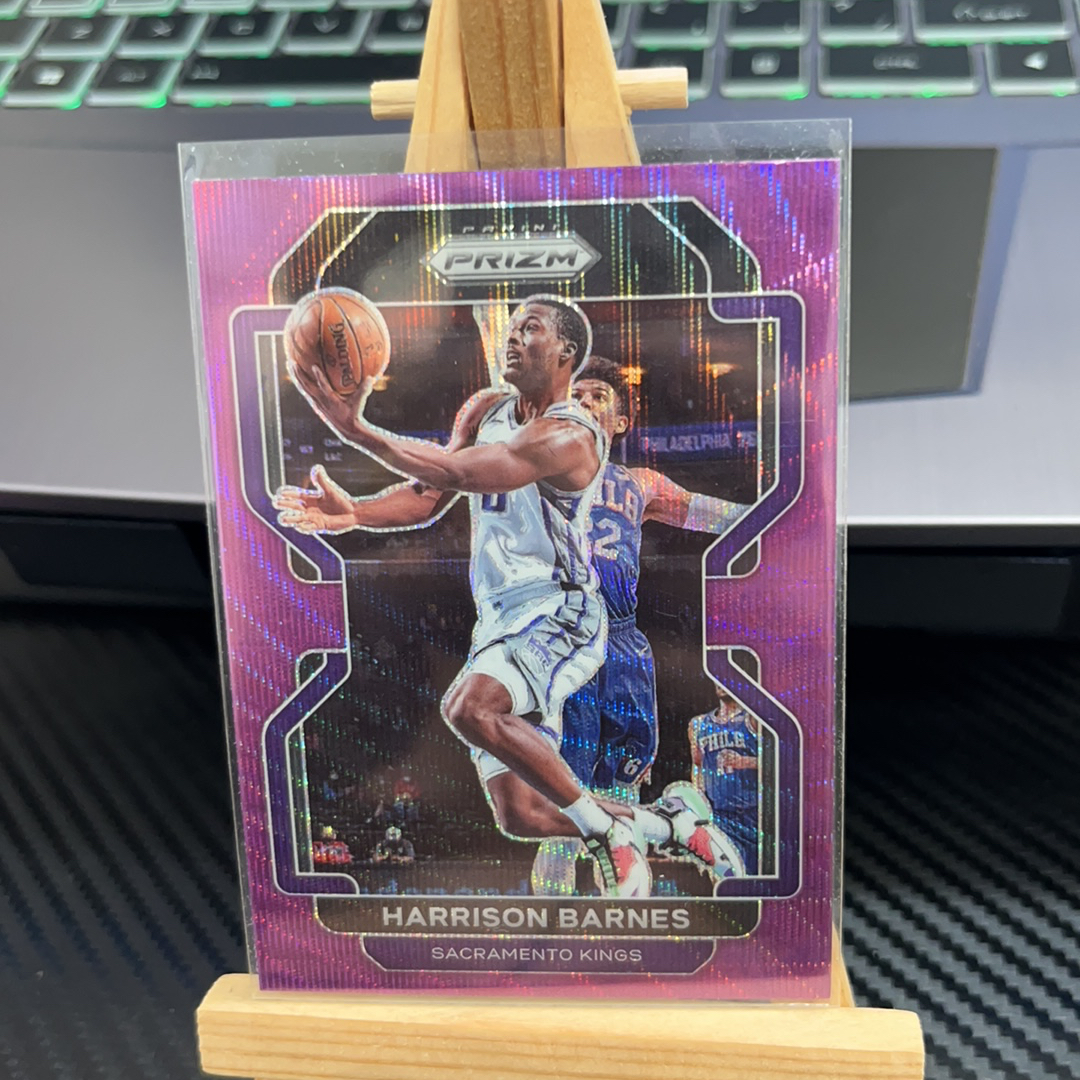 2021-22 Panini Prizm Harrison Barnes 哈里森 巴恩斯 国王 紫折 折射 prizm系列 pz 卡品如图 凑图必备 值得收藏! 免费代卖!