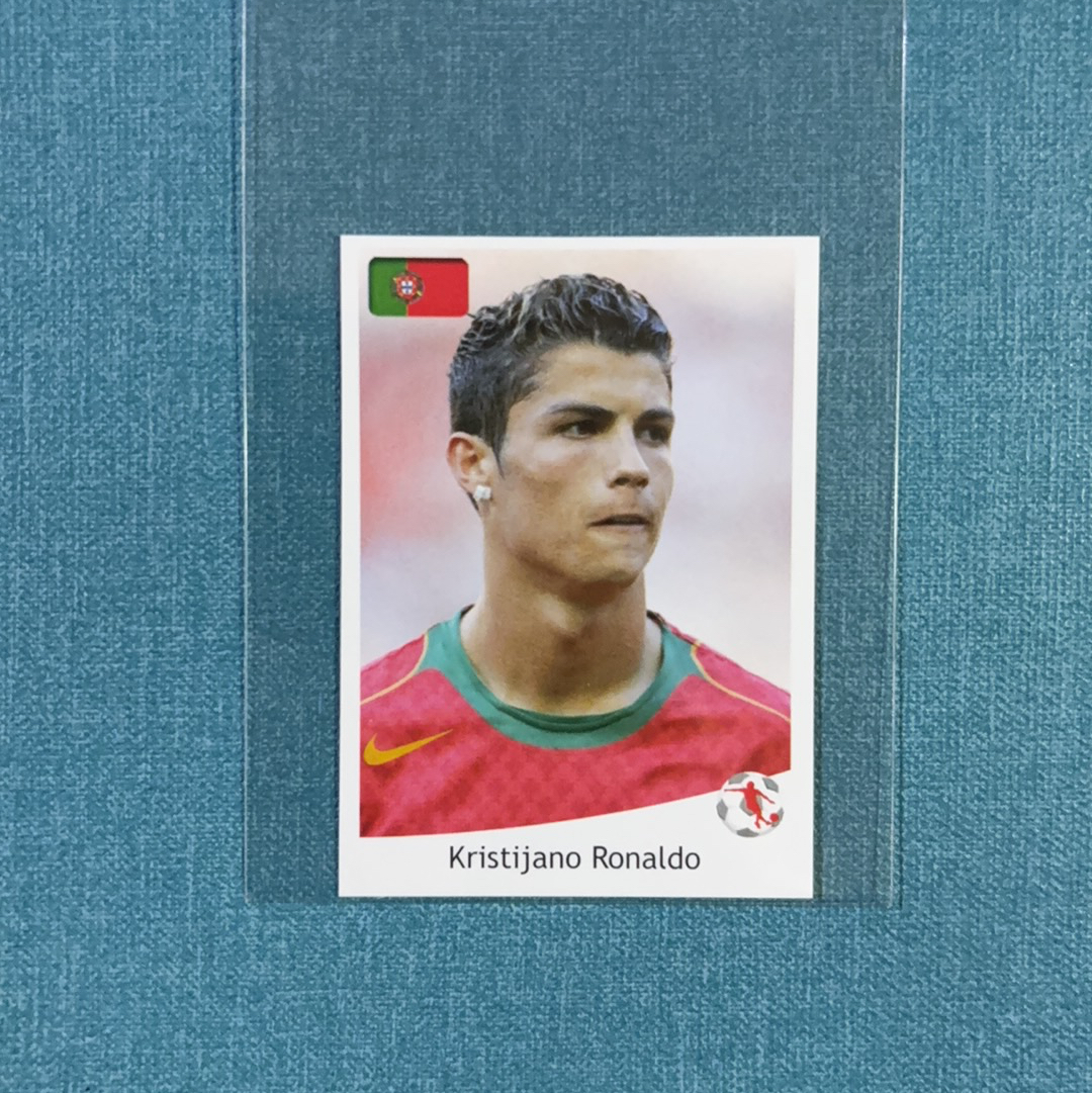 2010 AS Sport Svetsko 世界杯 贴纸 Cristiano Ronaldo 克里斯蒂亚诺 罗纳尔多 C罗 葡萄牙 皇家马德里 皇马 卡品如图 DMG