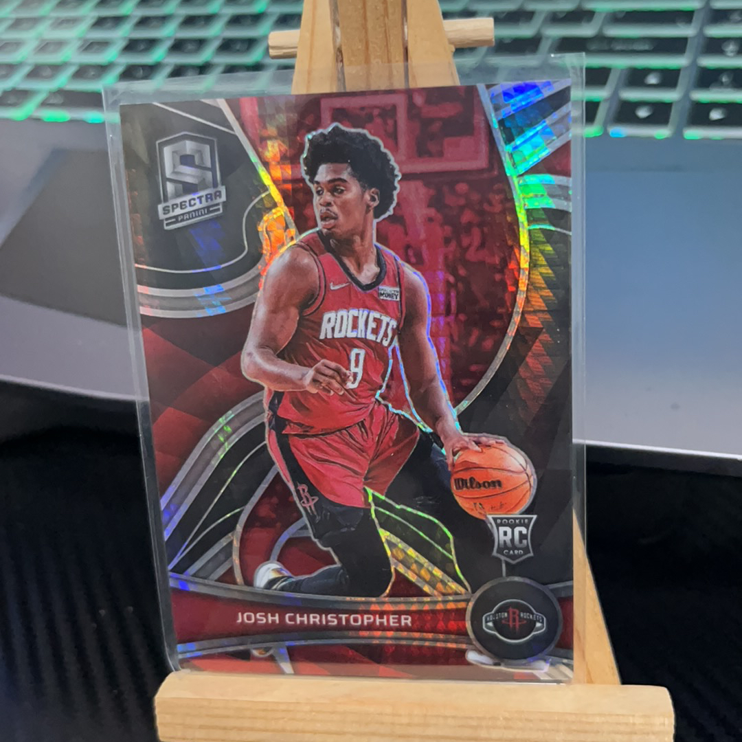 2021-22 Panini Spectra Josh Christopher RC 克里斯托弗 火箭 新秀 折射 光谱 卡品如图 凑图必备 值得收藏