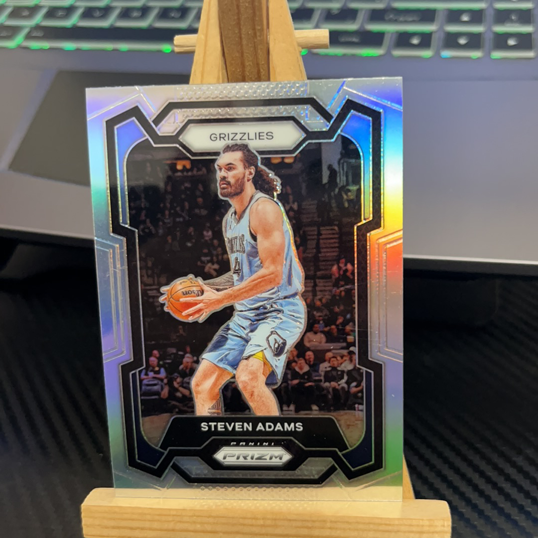 2023-24 Panini Prizm Steven Adams 斯蒂文 亚当斯 灰熊 银折 折射 prizm系列 pz 卡品如图 凑图必备 值得收藏!免费代卖!