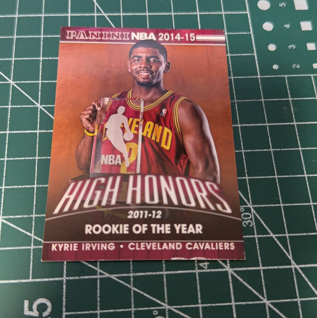 2014-15 Panini Americana Kyrie Irving S.p.a. 凯里欧文 2011-12最佳新秀 捧杯特卡 荣誉特卡 十年老卡 绝版卡 稀有大比例 收藏必备