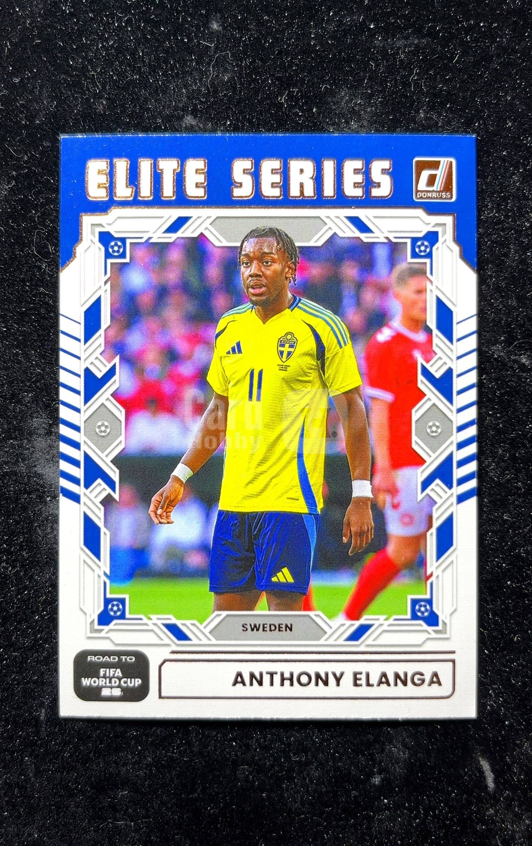 【小白1%代卖】2025-26 Donruss Elite Series Anthony Elanga 安东尼·埃兰加 卡品如图 高价值 #10 Sweden 瑞典 0625