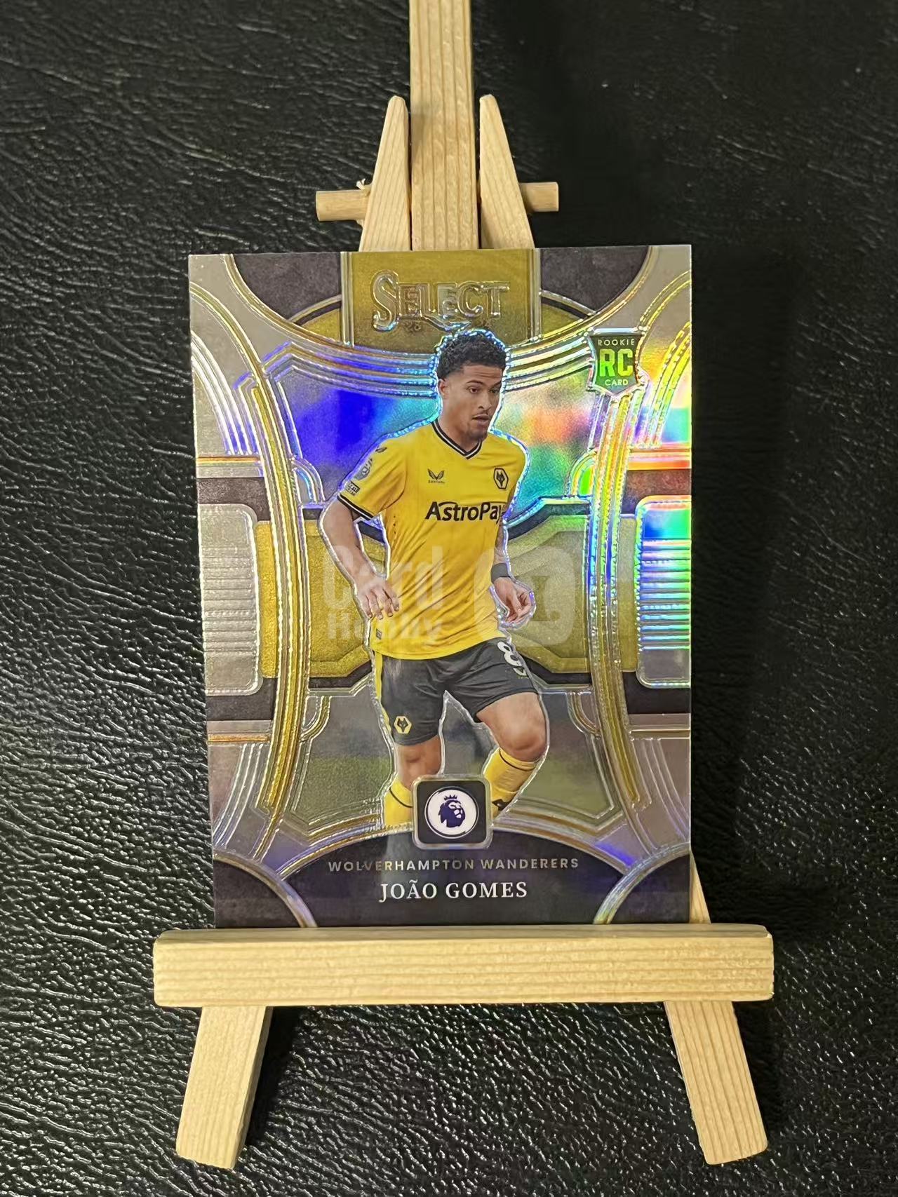 2023-24 Panini Select joao gomes RC 若昂 戈麦斯 新秀 狼队 英超 银折 实卡精美 卡品如图 LA-2