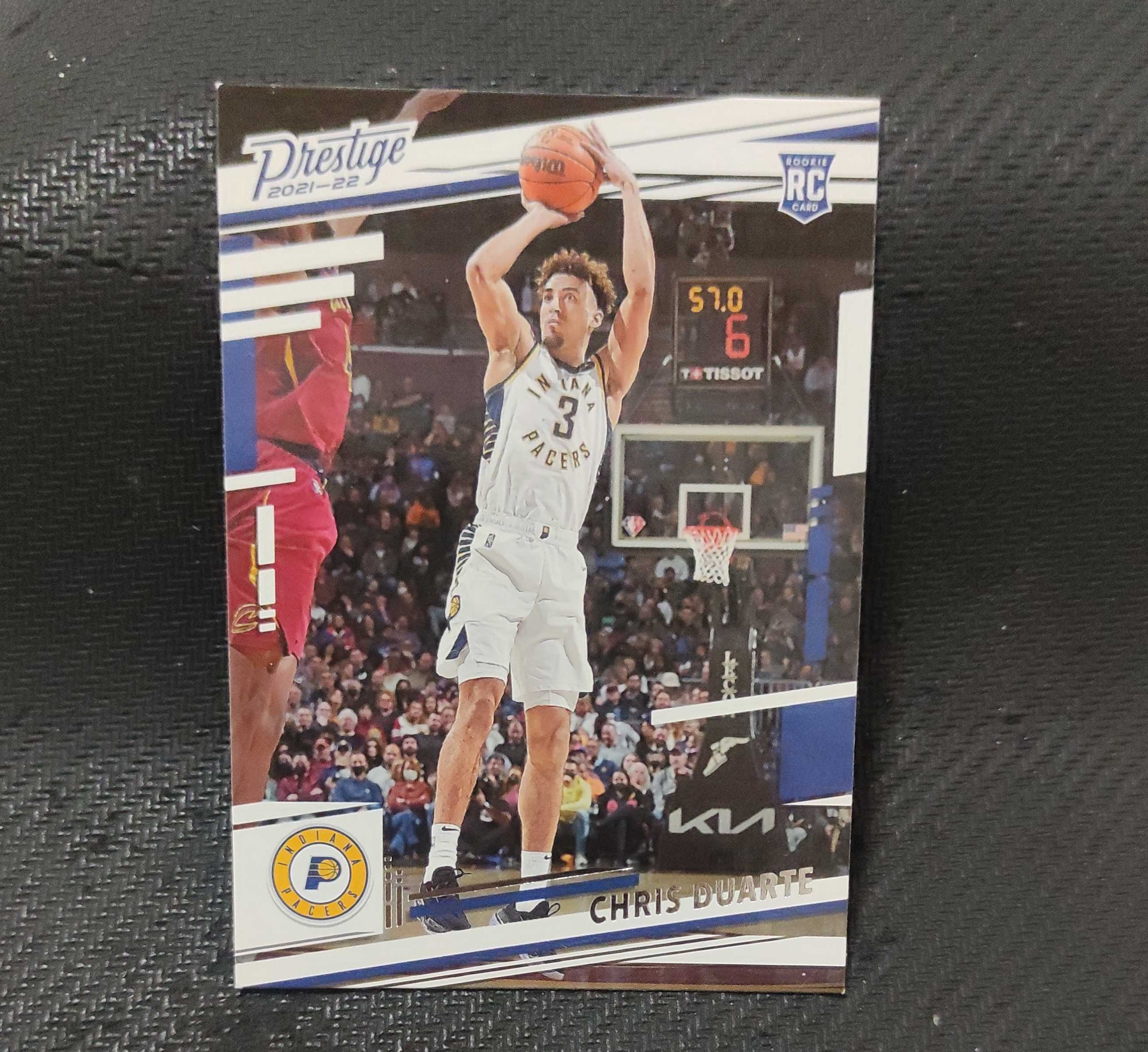 2021-22 Panini Prestige Chris Duarte RC 克里斯 杜阿尔特 新秀rc 步行者队 收藏必备 可累计 回收球星卡