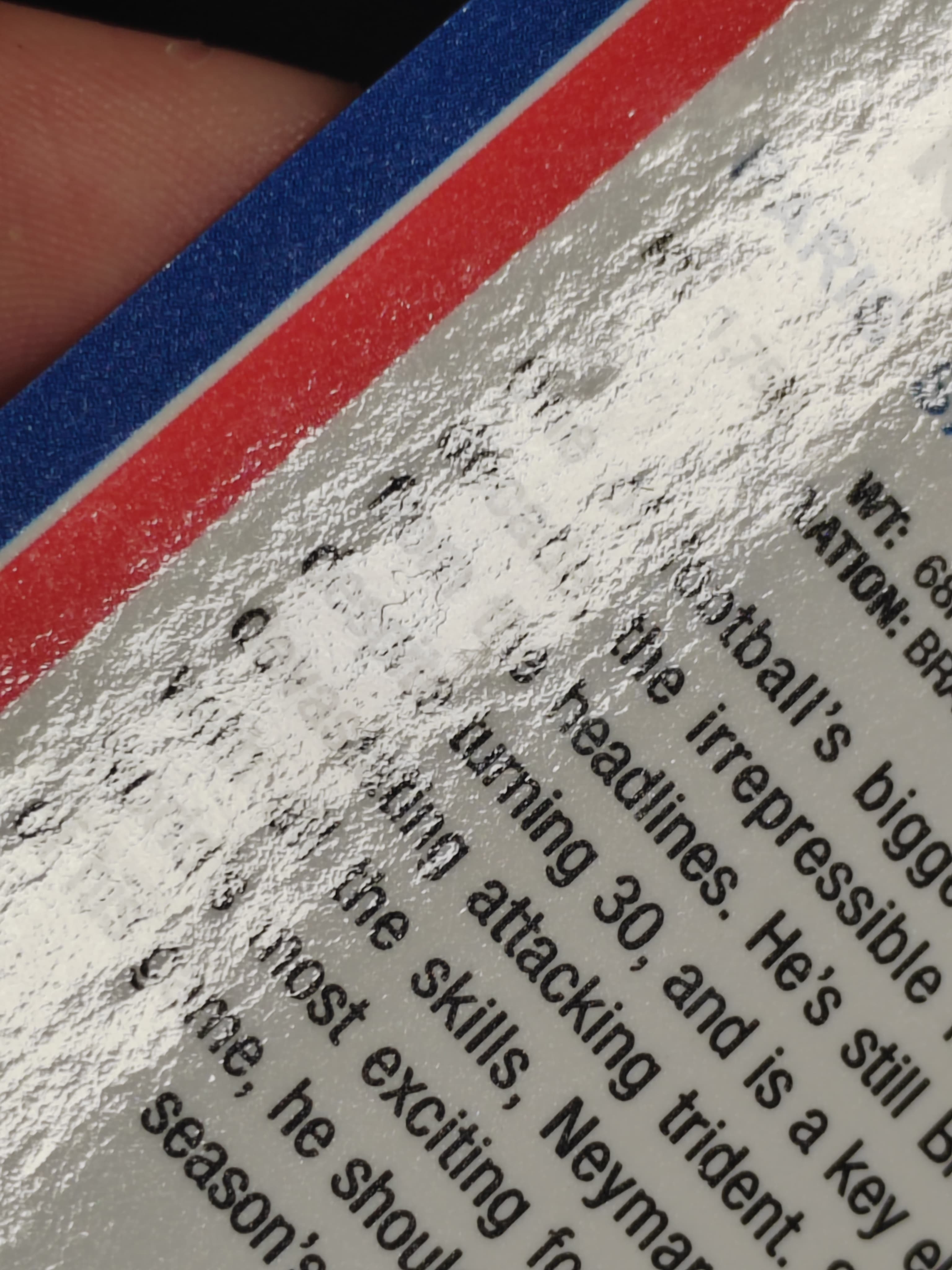 2023 Topps Chrome Neymar Jr 【思想拍卖】Chrome 大巴黎队盒 内马尔 53/75编 折射 卡品如图 SX-A468