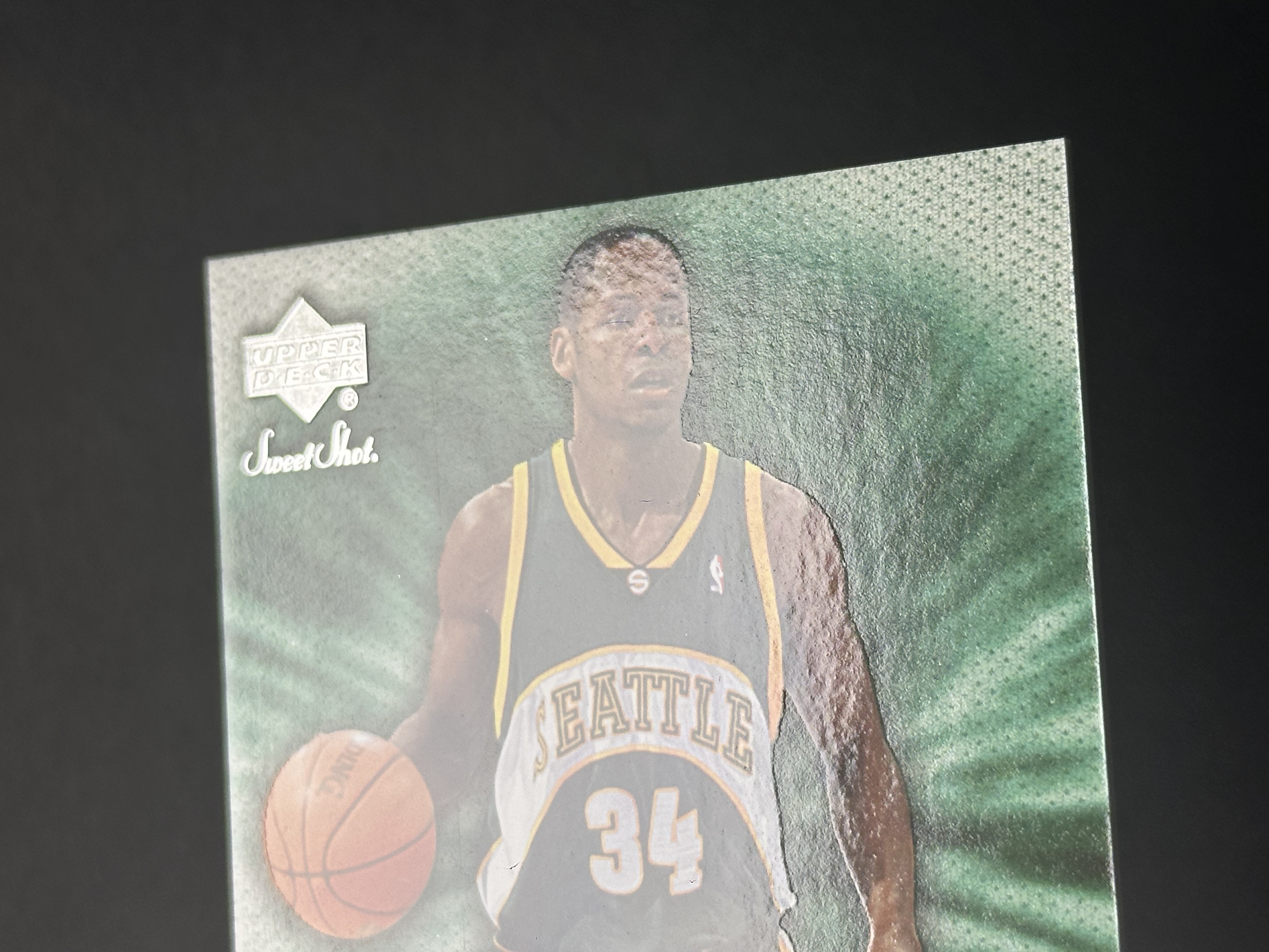 2007-08 Upper Deck Sweet Shot Ray Allen UD 雷 阿伦 君子雷 凯尔特人 GU 亲穿落场 球衣物料切割 银平行【怪兽代卖】YSYWR