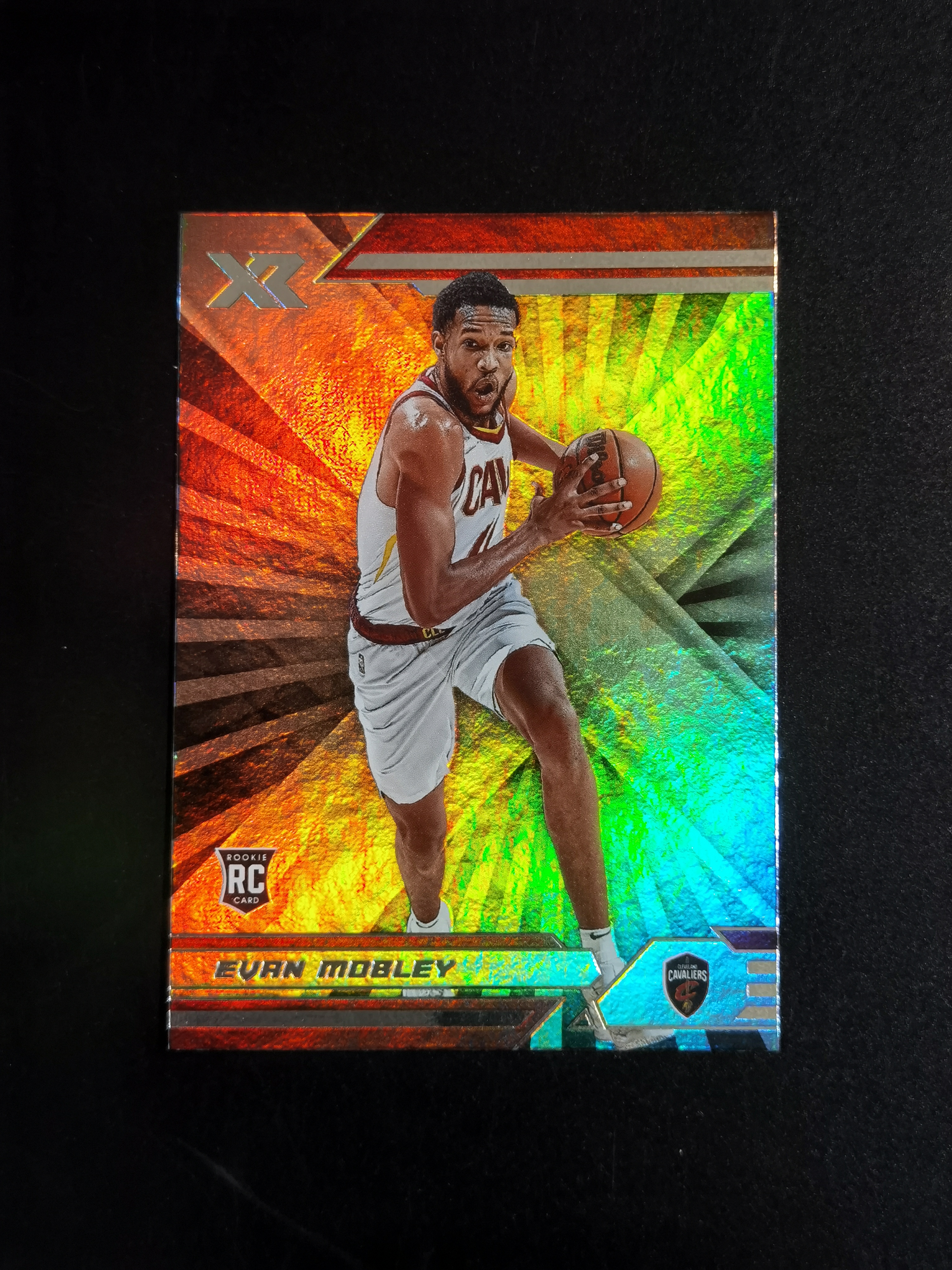 2021-22 Panini Prizm Evan Mobley RC 编年史 RC新秀 埃文莫布利 XR 银折 卡品如图 专收必备