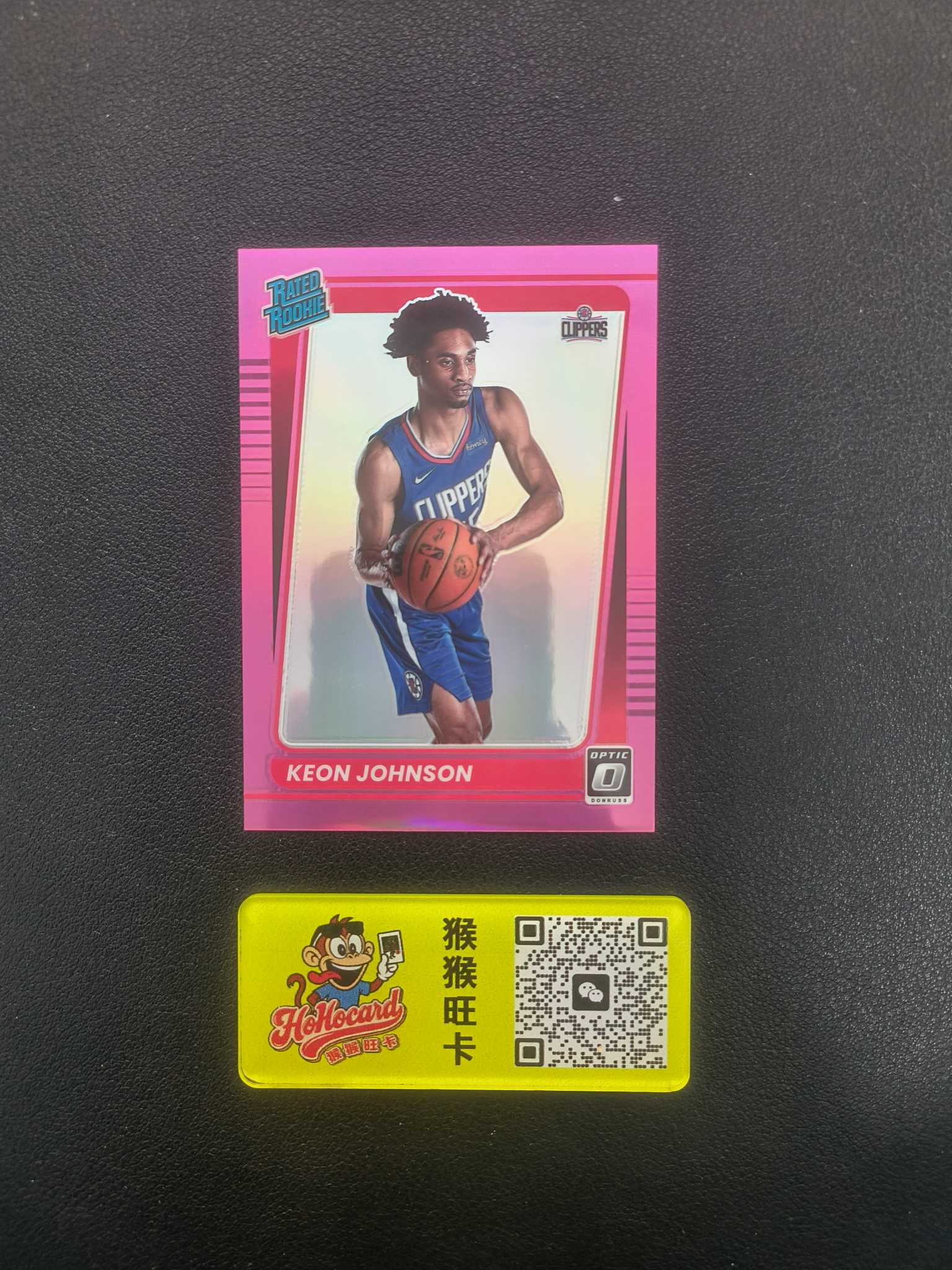 2021-22 Panini Donruss Keon Johnson RC 【猴猴旺卡】OP 新秀 快船 基恩 约翰逊25编 低编 卡品如图 接代拍 1a【麟】