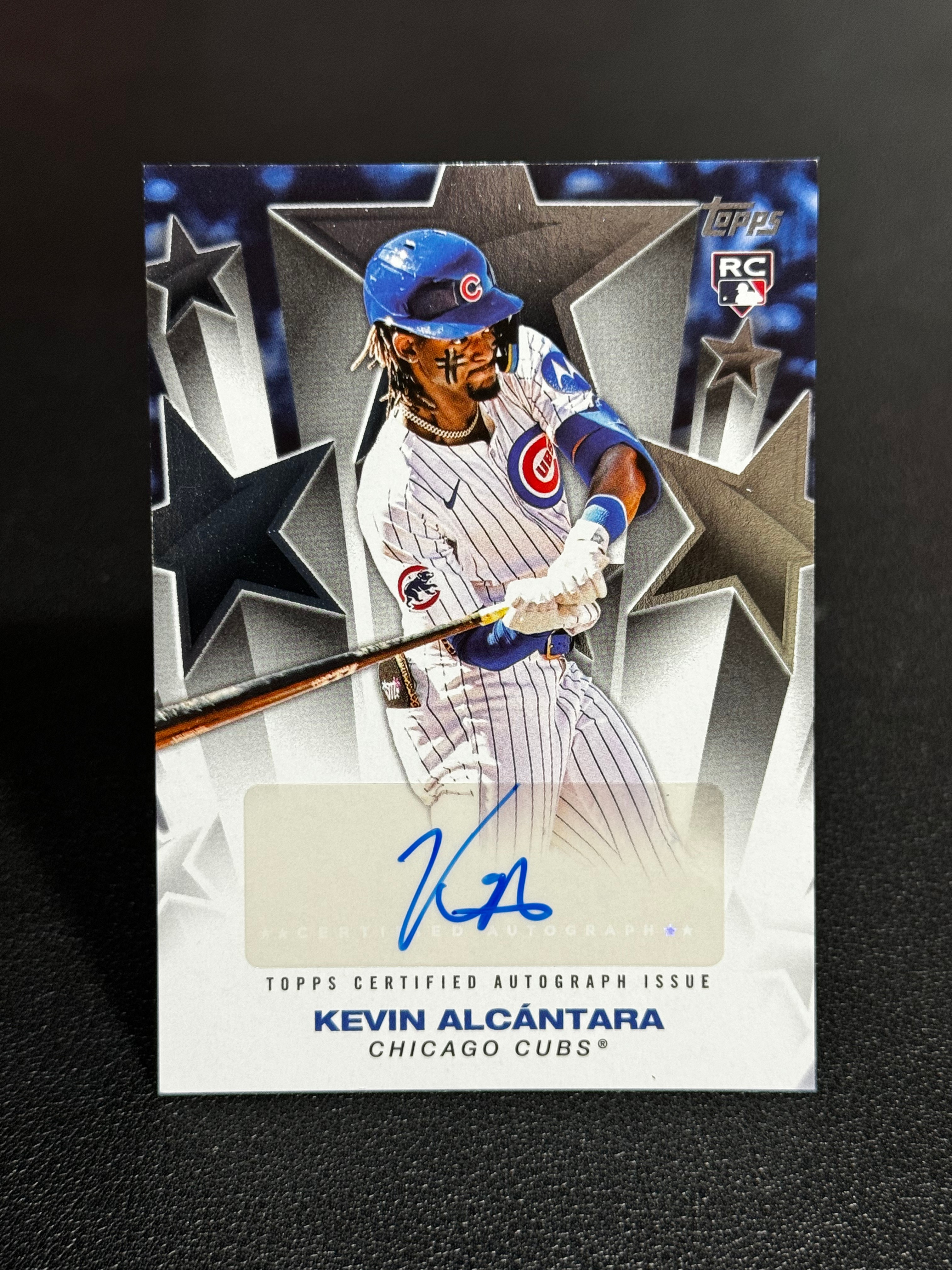2025 Topps MLB 职业大联盟 Kevin Alcantara Base 签字 Auto 凯文 阿尔坎塔拉 芝加哥小熊 新秀 RC 潜力无限 LWDG