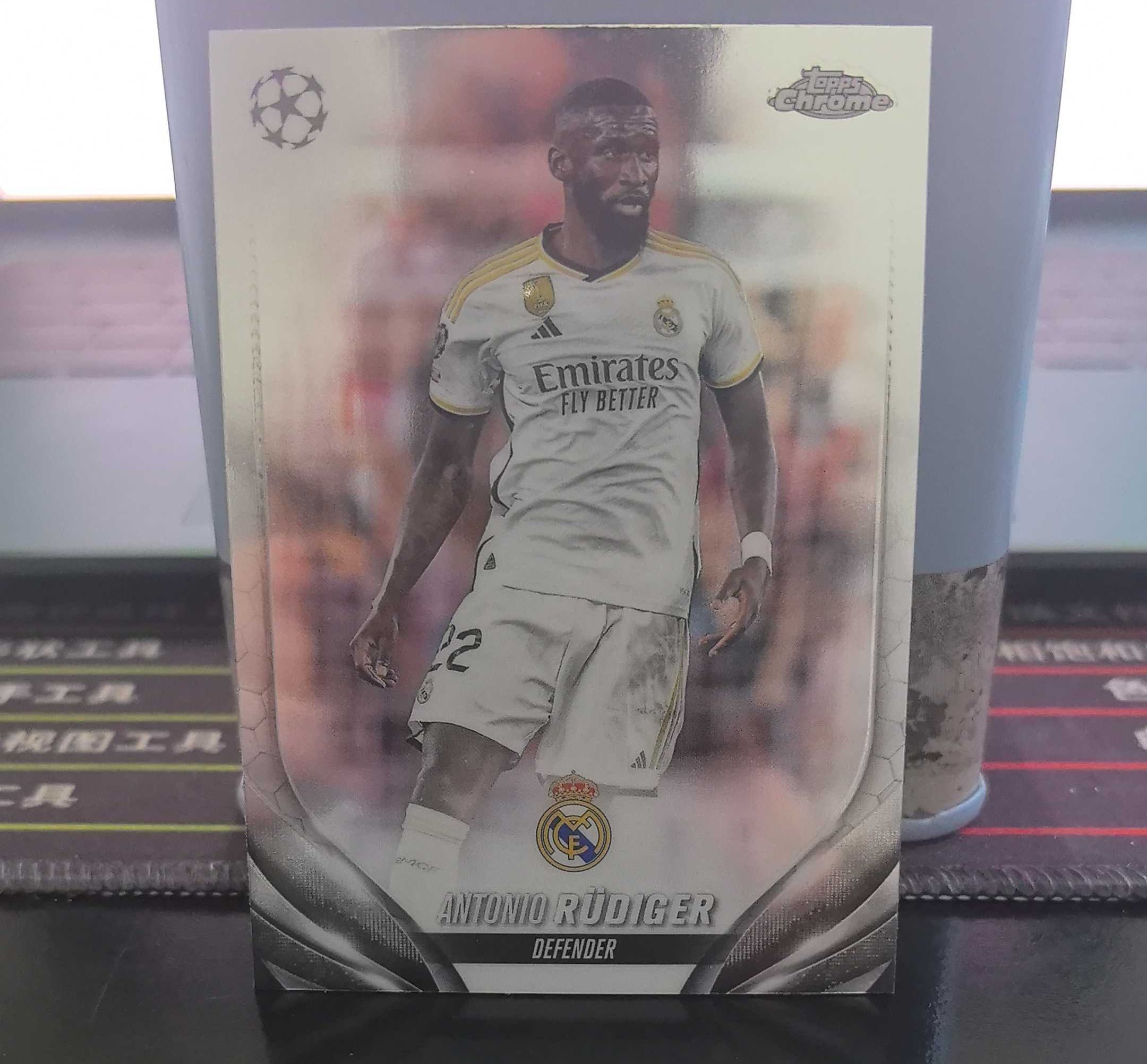 2023-24 Topps Chrome Antonio Rüdiger base 凑套必备 编号164