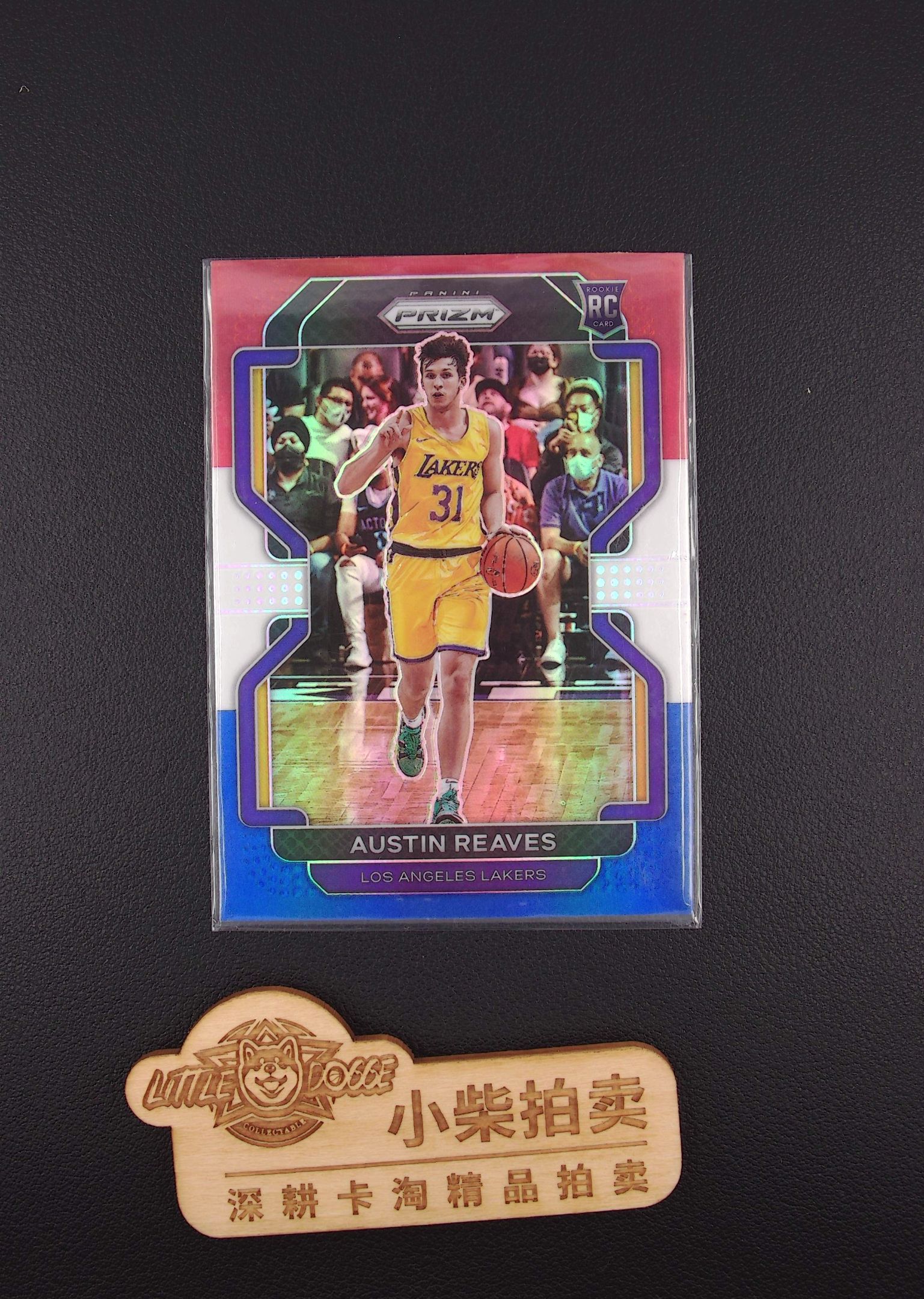 【小柴拍卖】 2021-22 Panini Prizm Austin Reaves RC 新秀 奥斯汀 里弗斯 湖人 三色折 收藏必备 PZ ss02