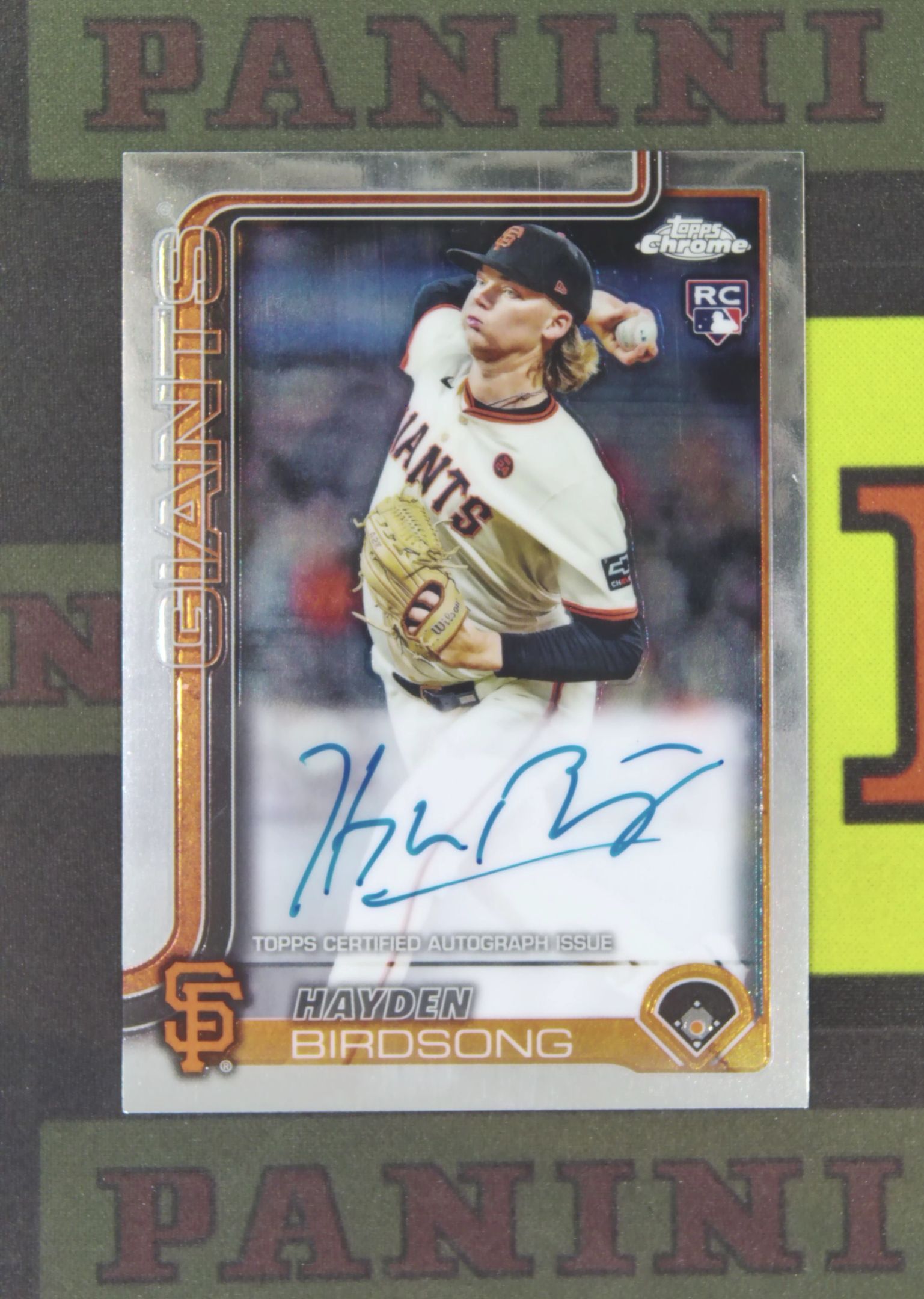 2025 Topps Chrome Hayden Birdsong RC Nirvana Project 海登 伯德桑 旧金山巨人 鸟歌 新秀 签字 卡签 TC 卡品如图 收藏必备 吴¥