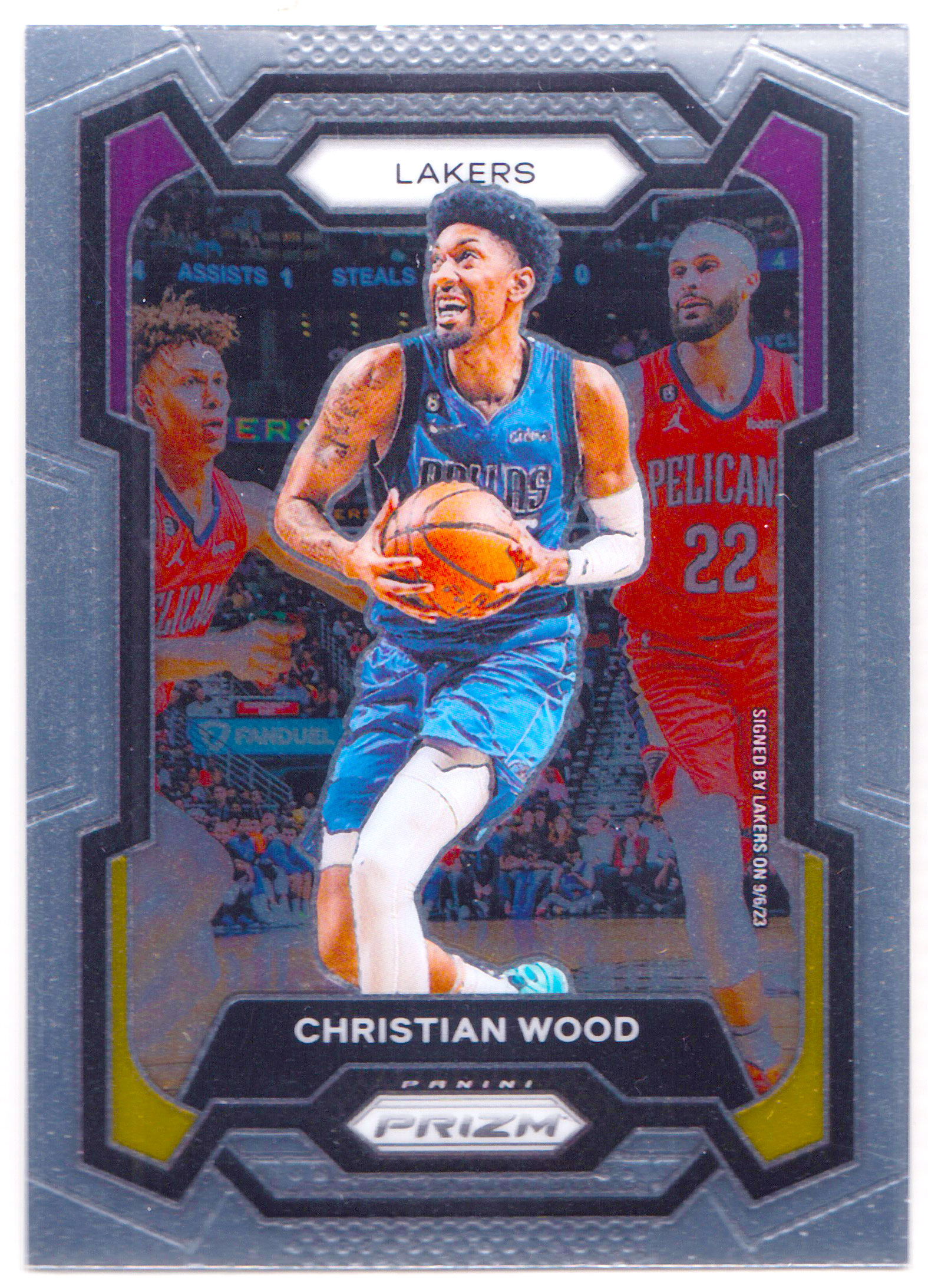 【ABC1 Card Market】2023-24 Panini Prizm Christian Wood 克里斯蒂安 伍德 Los Angeles Lakers 湖人 Base Set 基础卡 #245 PZ10429