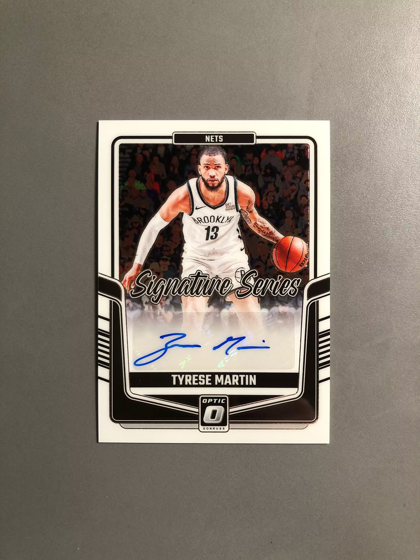 2024-25 Panini Donruss Optic Tyrese Martin 杜蕾斯 OP 泰瑞斯·马丁 篮网 签字 贴签 实卡好看 卡品如图 可累计 KH037【诚接代卖】