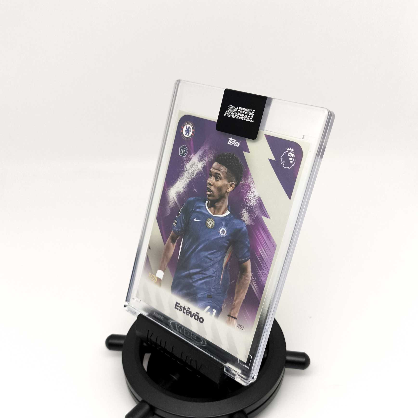 2025-26 Topps Total Football Estevao RC 埃斯特旺 切尔西超新星 切尔西 巴西 7/25编 TTF 原封砖