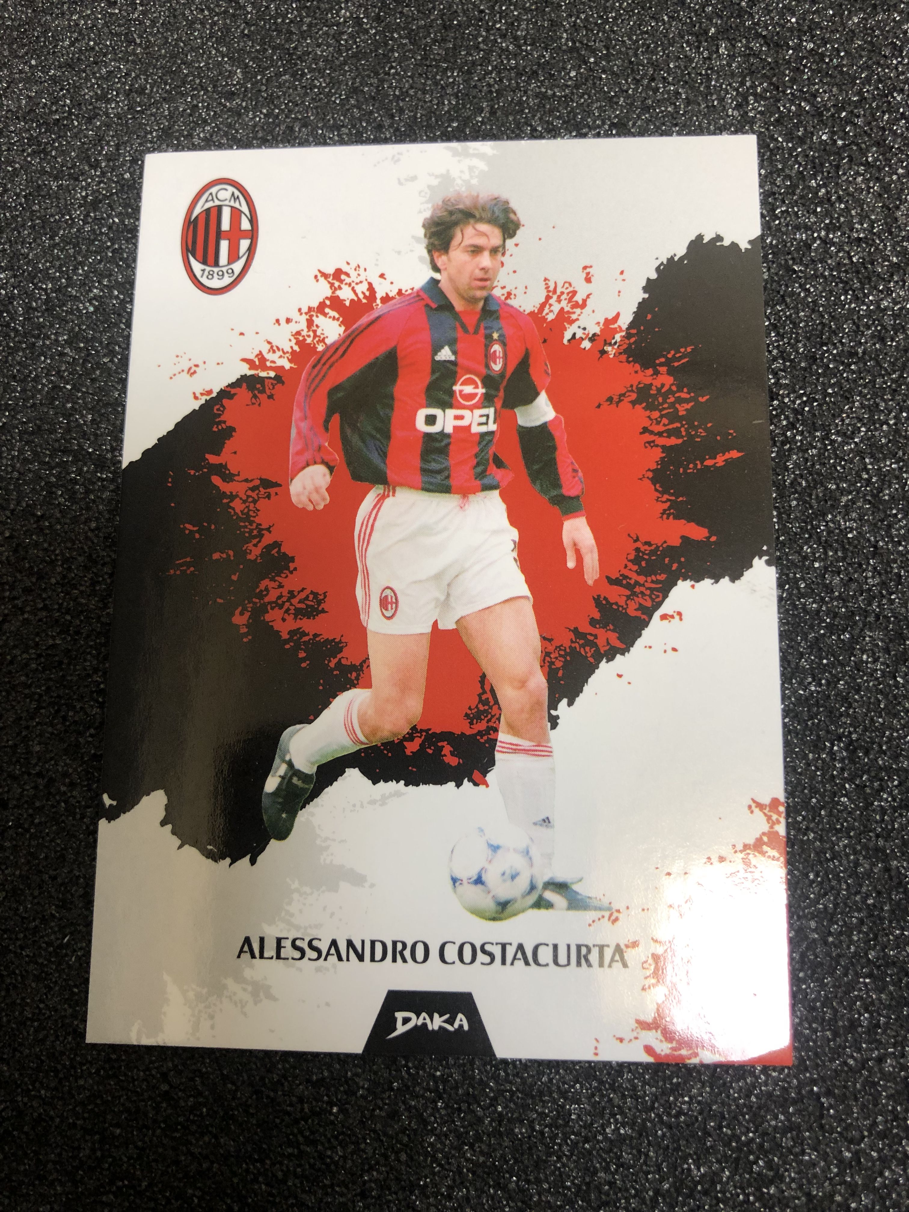 2025 DAKA AC米兰 alessandro costacurta AC米兰队盒 科斯塔库塔 意大利 传奇 泼墨 卡品如图 凑套收藏必备