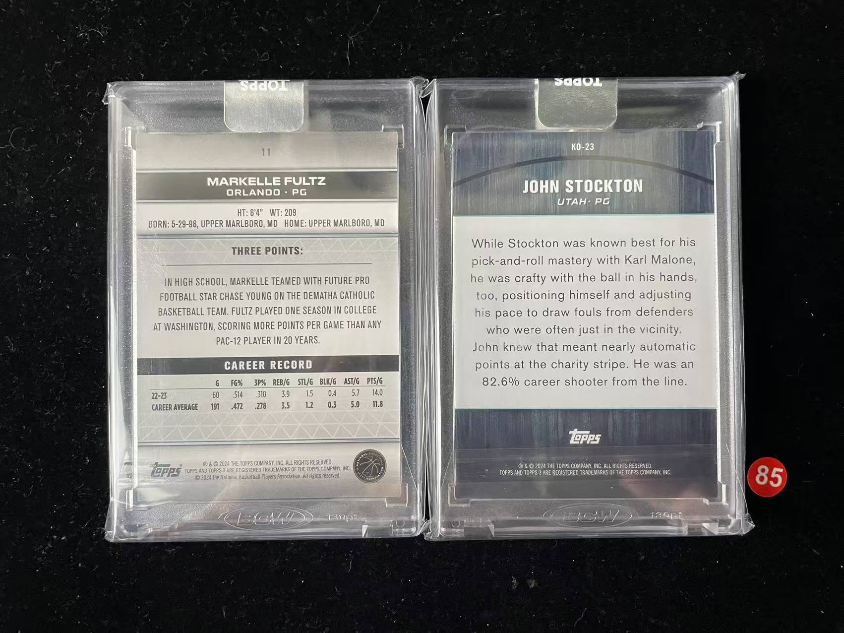 【大彪代拍】Topps Tier 3 Knockout 特卡 马克尔 富尔茨 约翰 斯托克顿 49编多卡 LOT N (建安)
