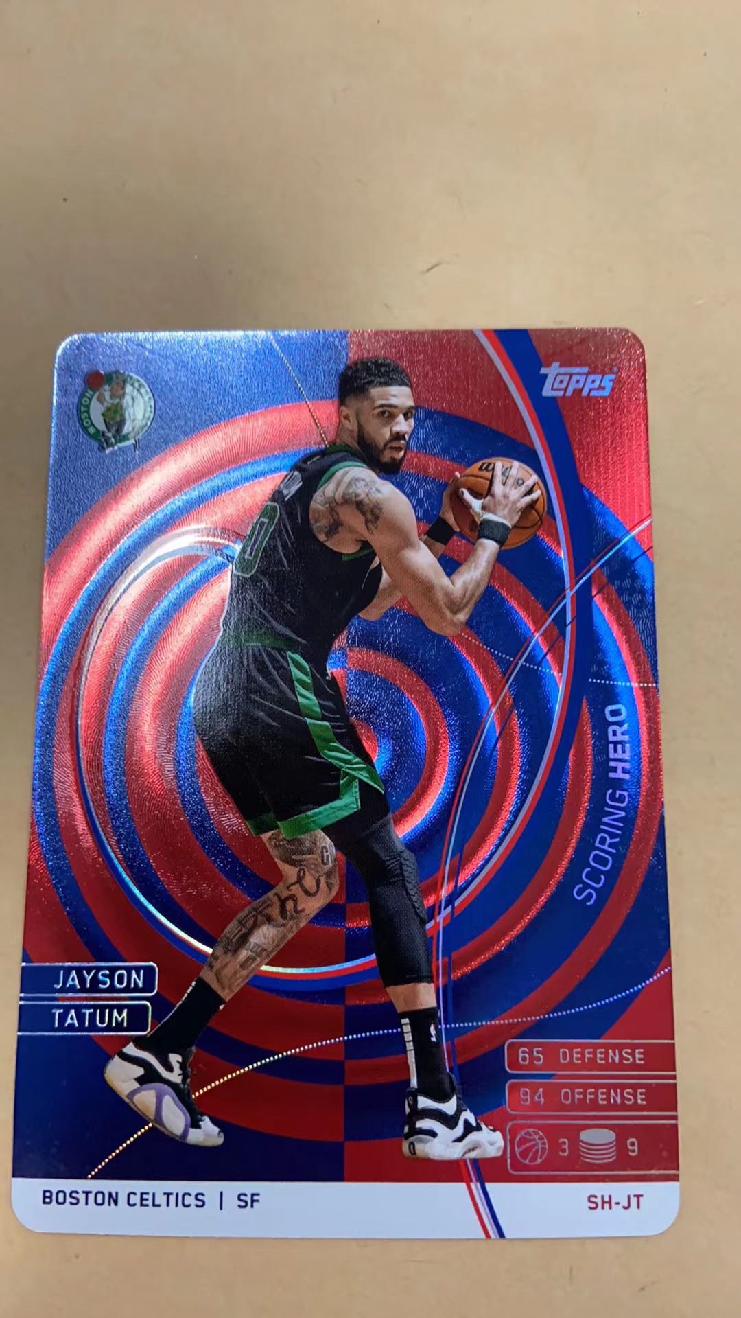 2025 Topps Match Attax JAYSON TATUM 特卡 卡品如图 收藏佳品