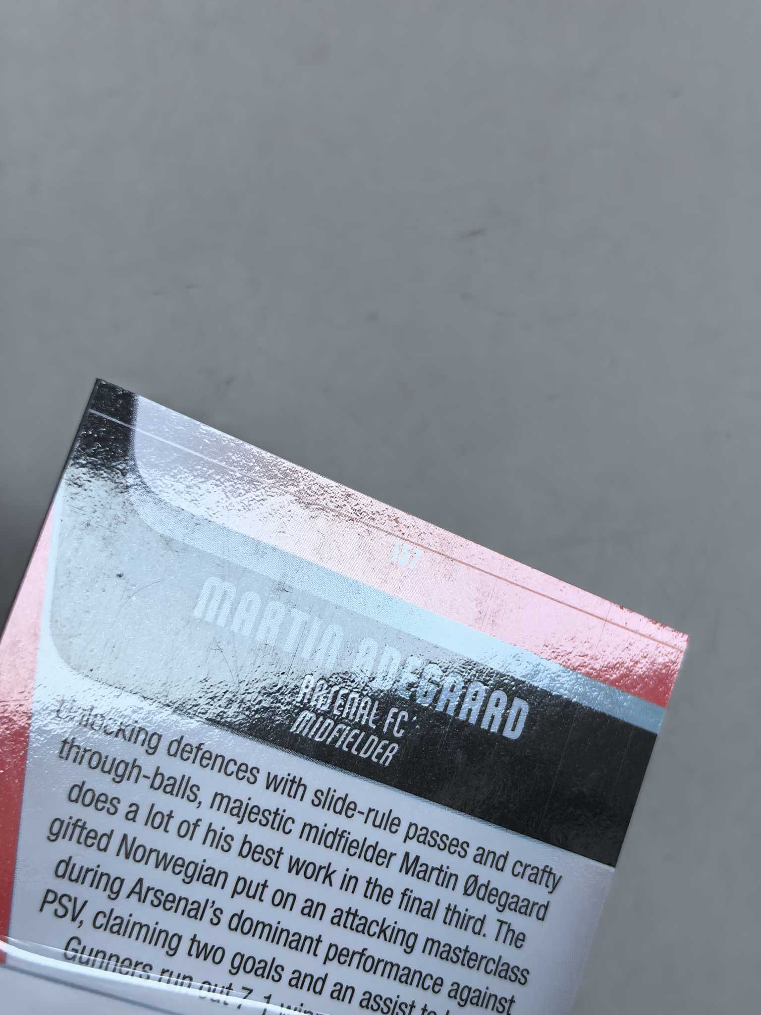 2026 Topps Chrome Martin Odegaard 厄德高 阿森纳 99编 折射 欧冠【梅东】