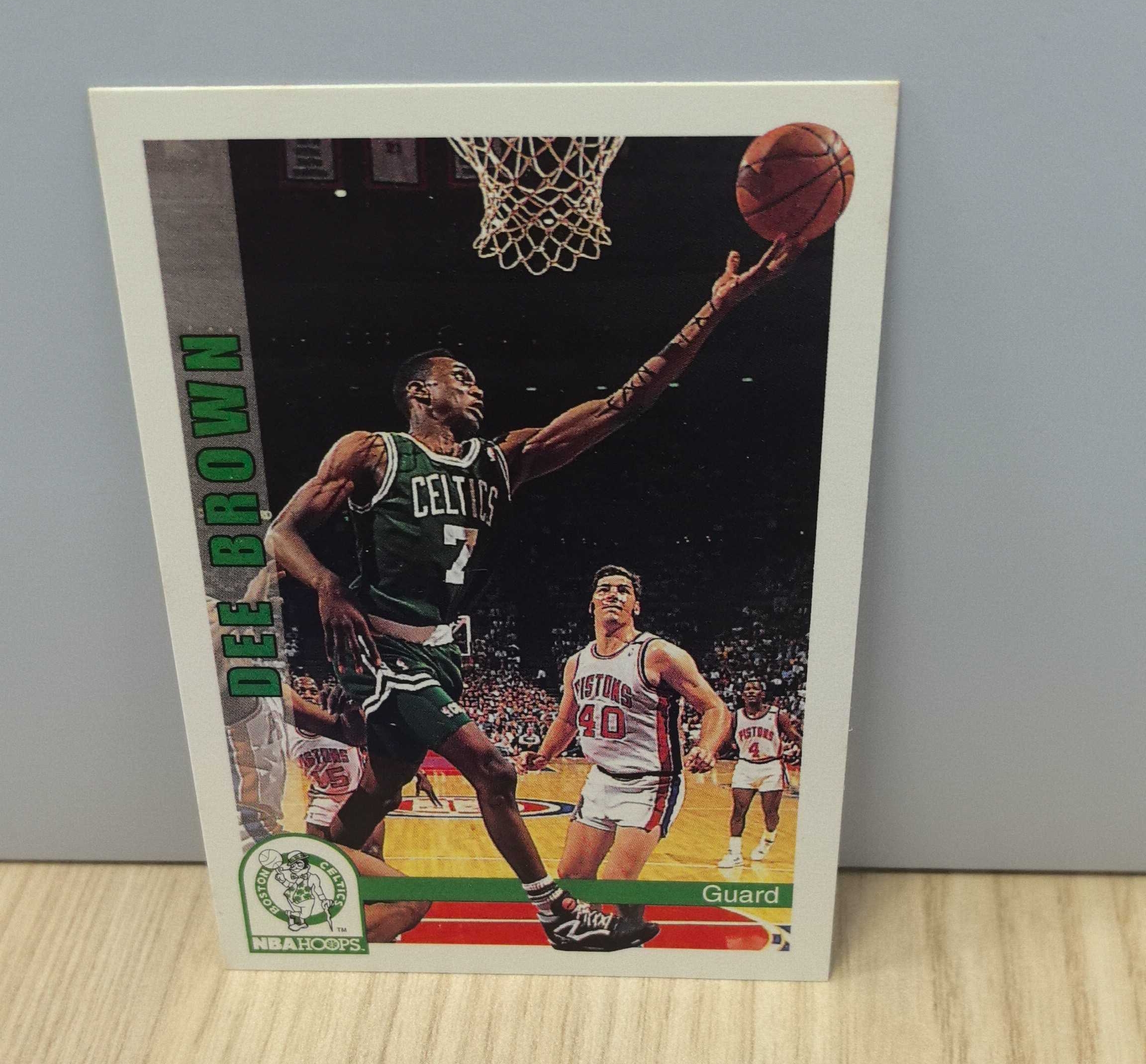 1992-93 SkyBox Base Dee Brown 迪·布朗 凯尔特人效力八个赛季 1991年扣篮大赛冠军 硬通货 极具收藏价值