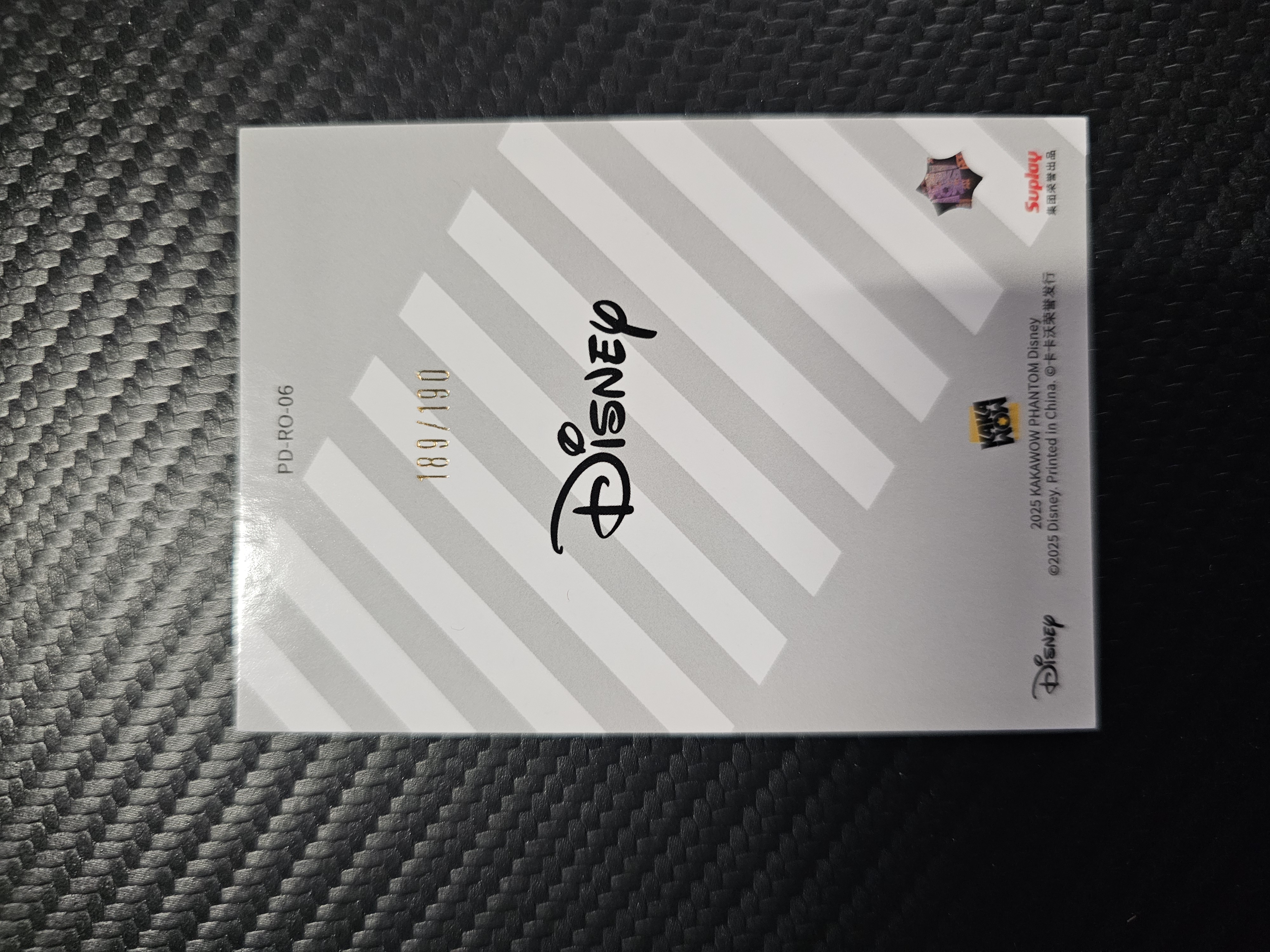 卡卡沃 KAKAWOW Disney 迪士尼 Phantom 2025 Pluto 布鲁托 189/190 DAK