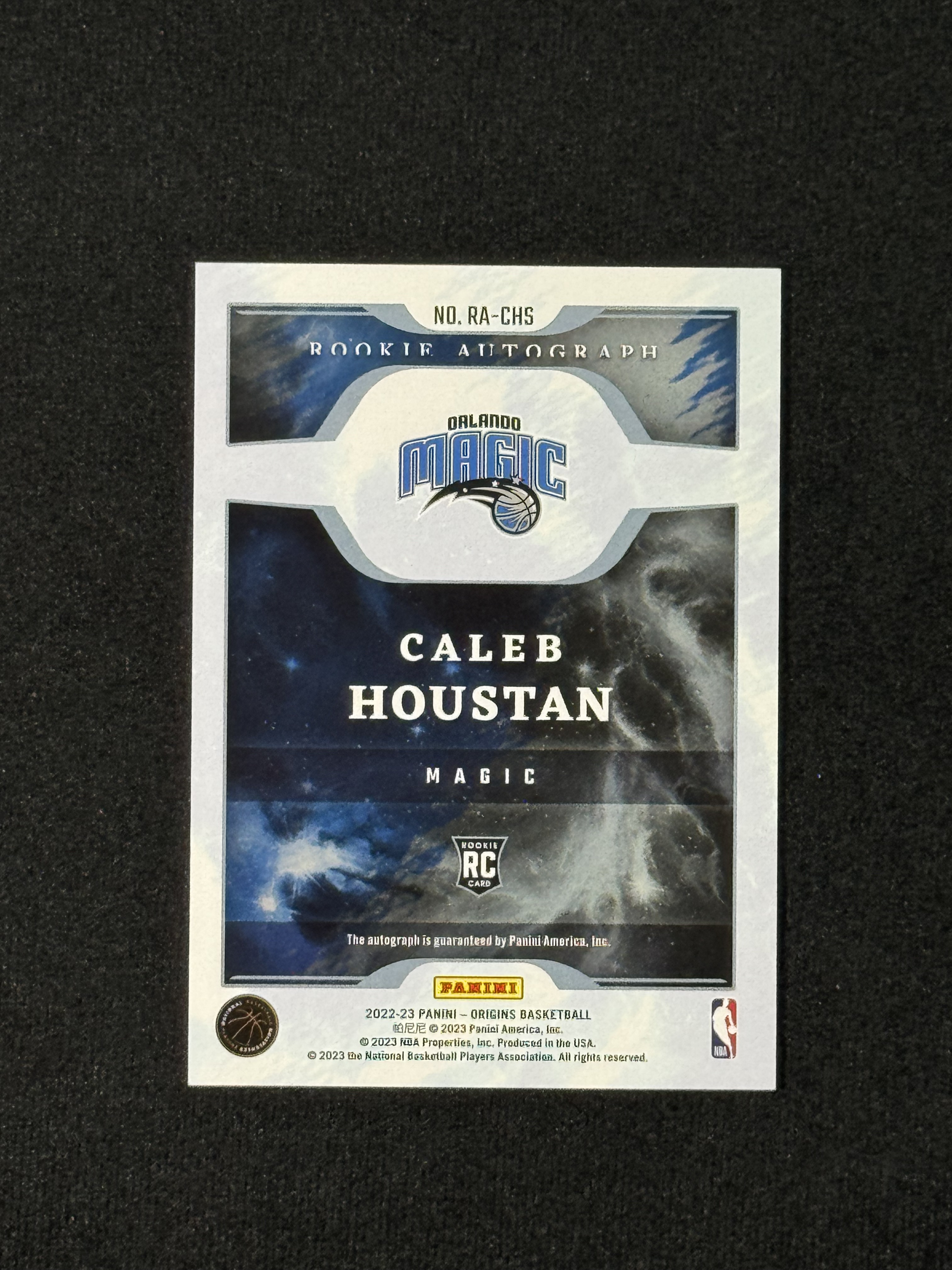 2022-23 Panini Origins Caleb Houstan RC 【扎克代卖】起源 卡签 魔术新秀 凯莱布 修斯坦 休斯坦 实卡好看 瑕疵如图 福盒 猪脚饭