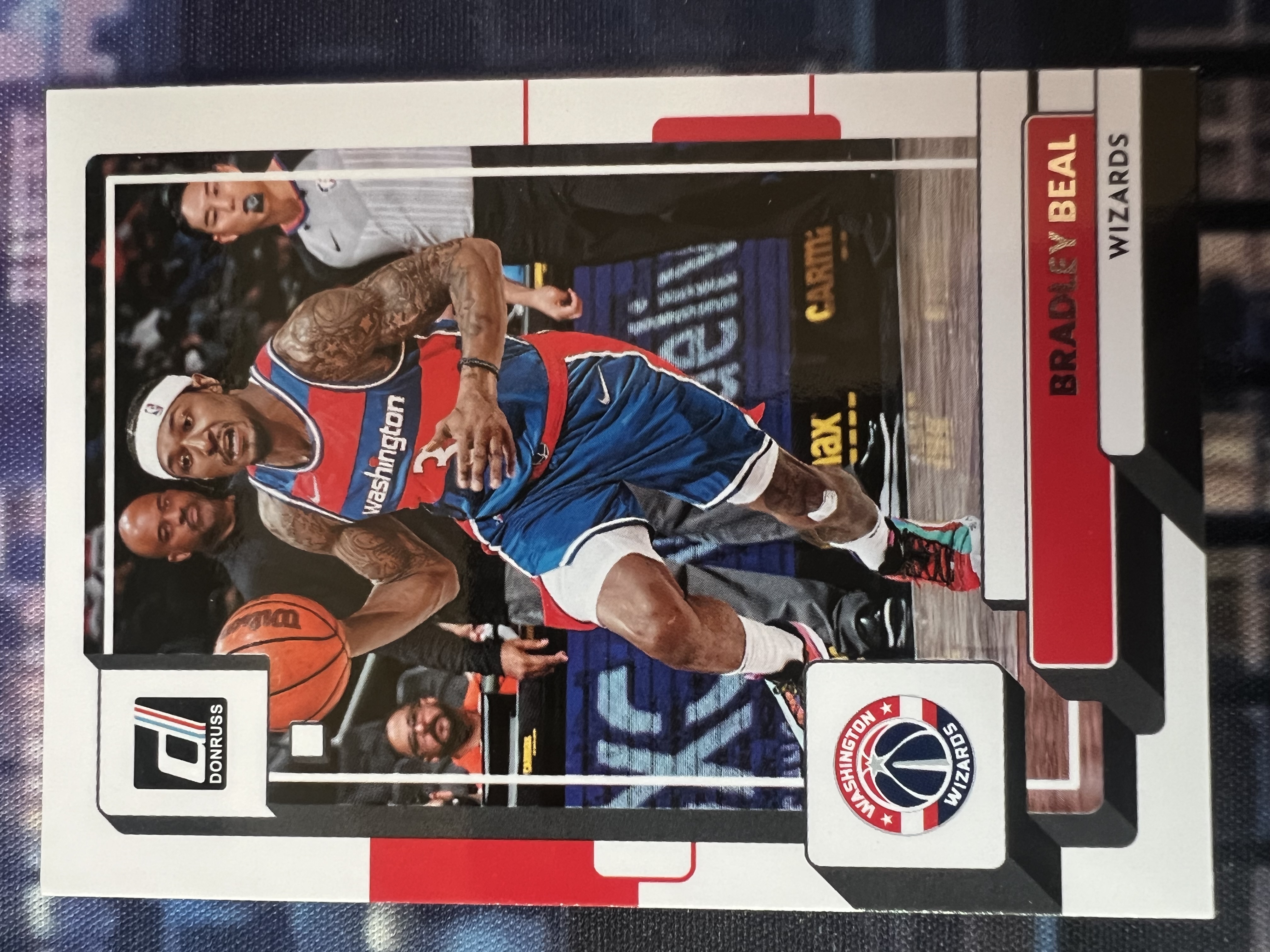 2022-23 Panini Donruss Bradley Beal 布拉德利 比尔 奇才队 《 热门球星 收藏必备 》 实卡精美 投资佳品 杜蕾斯 #83