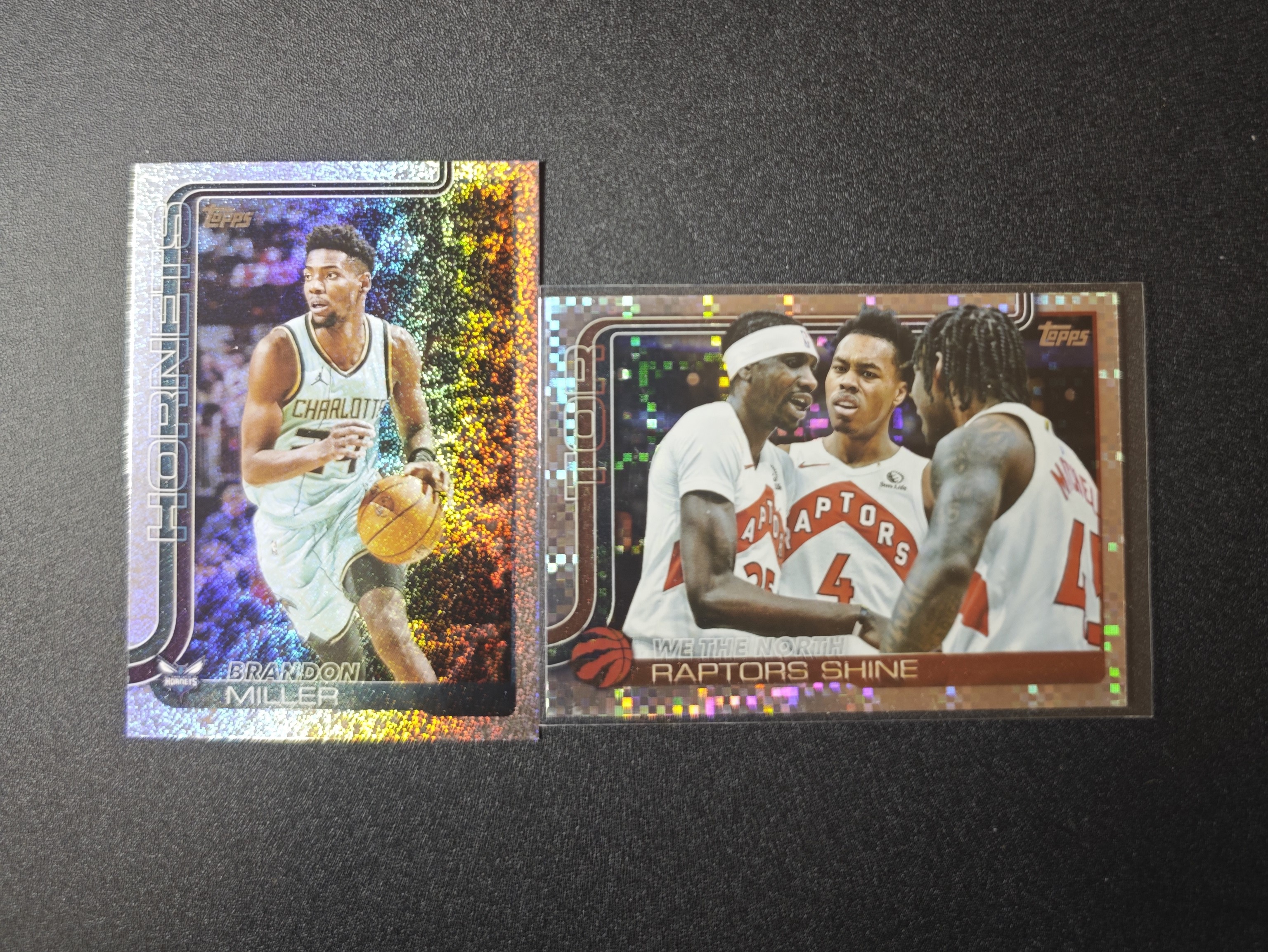 lot 2张 布兰登 米勒 斯科蒂 巴恩斯 特卡 不保卡品 91代拍