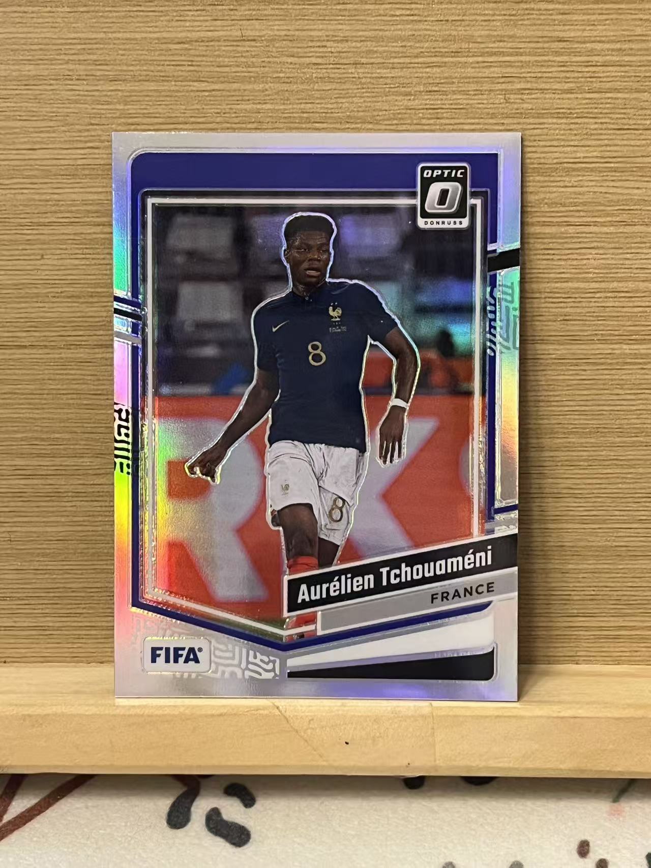 2023-24 Panini Donruss Aurélien Tchouameni 楚阿梅尼 法国 银折 实卡精美 卡品如图 LZL2