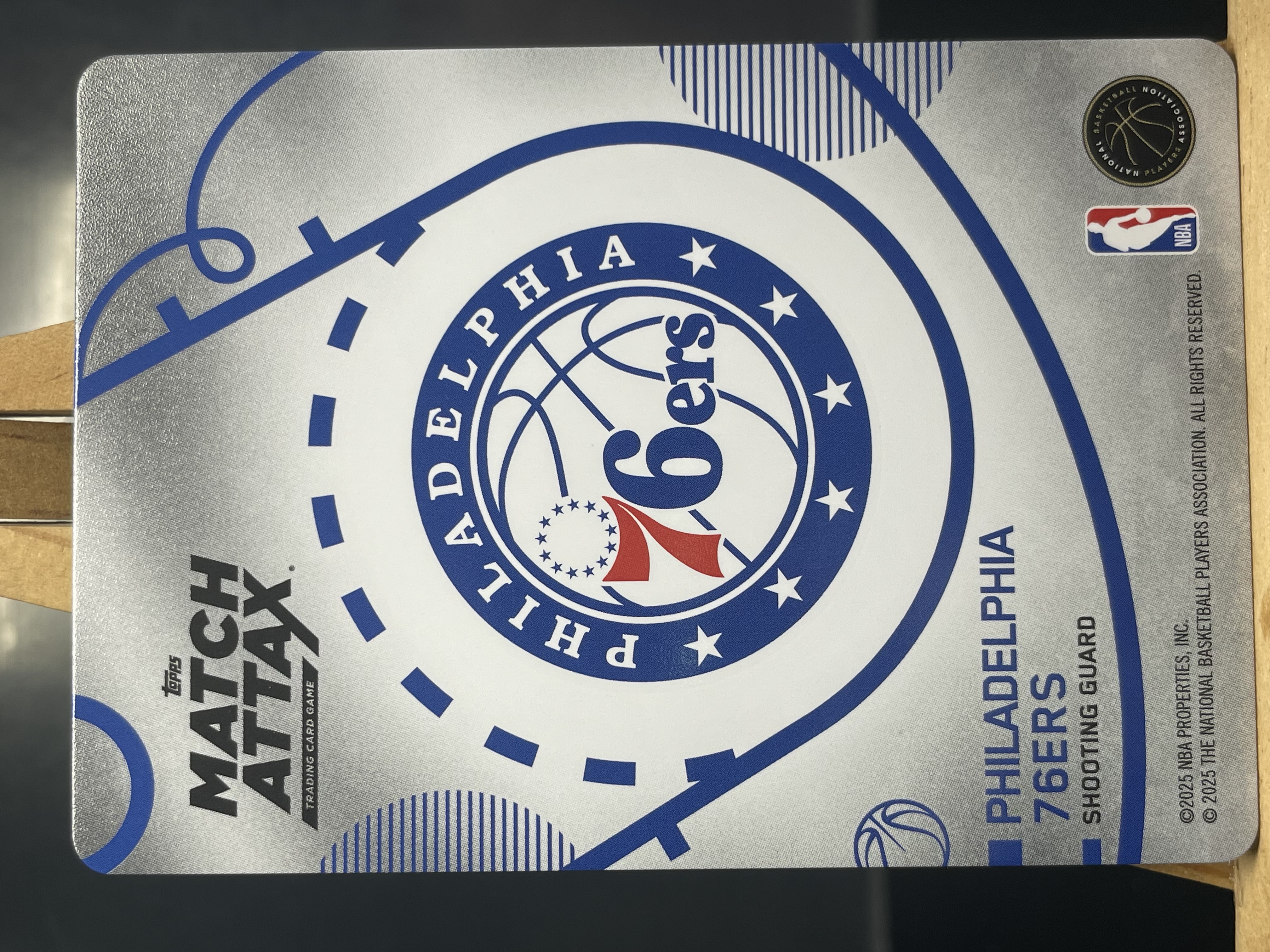 (K7) 2025 TOPPS 折射 VJ 埃奇科姆 76人 近期大热球星 收藏必备 卡品如图 ! ! !