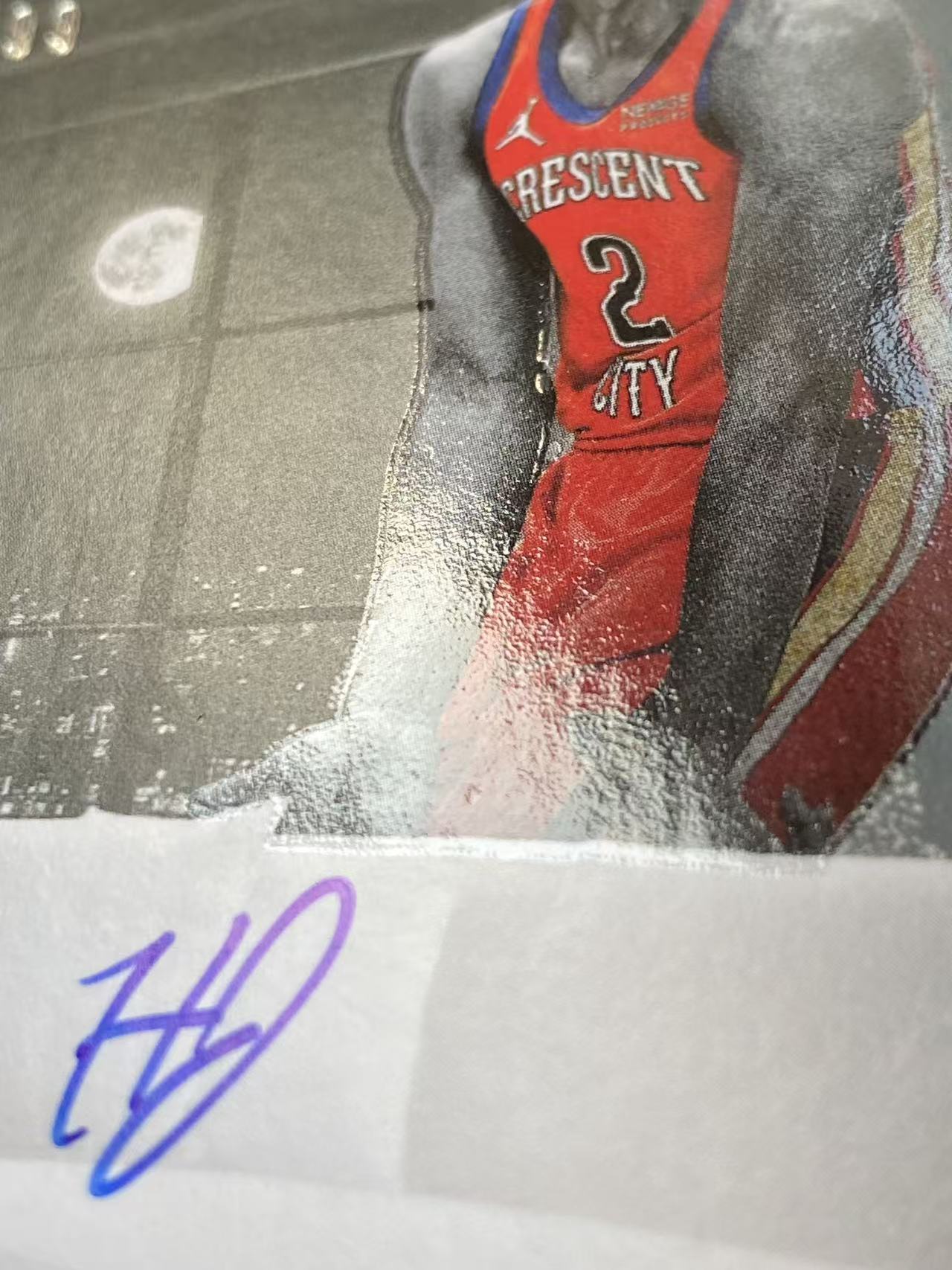 2024-25 Panini Noir Herbert Jones 诺尔 鹈鹕 赫伯特 琼斯 99编 NBA之夜 卡签 签字【king#57】瑕疵如图