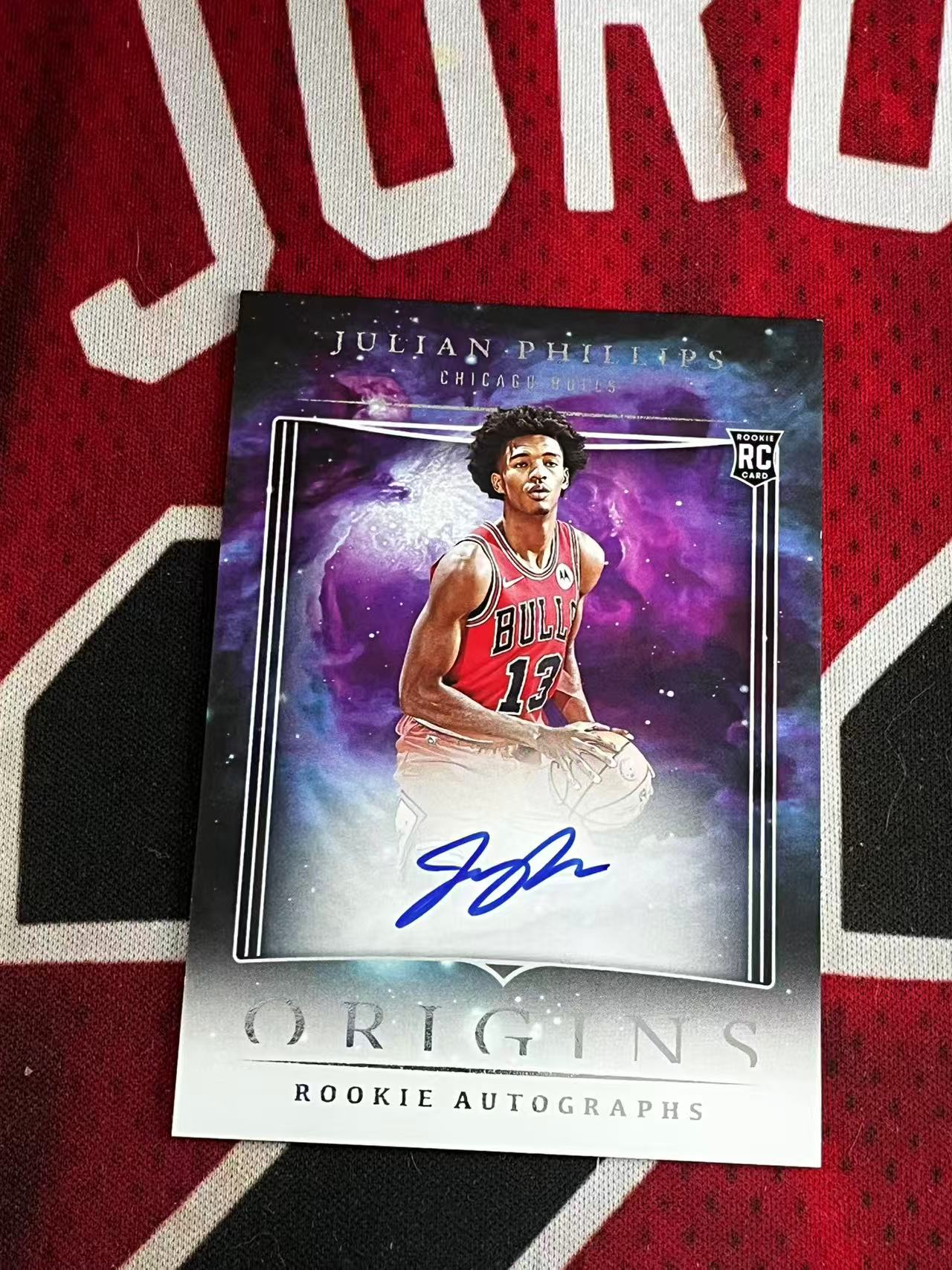 【0手续费接寄拍】2023-24 PANINI ORIGINS 起源系列 公牛 新秀RC 朱利安菲利普斯 签字卡 卡签 专收凑套必备【烂臭嘴拍卖】