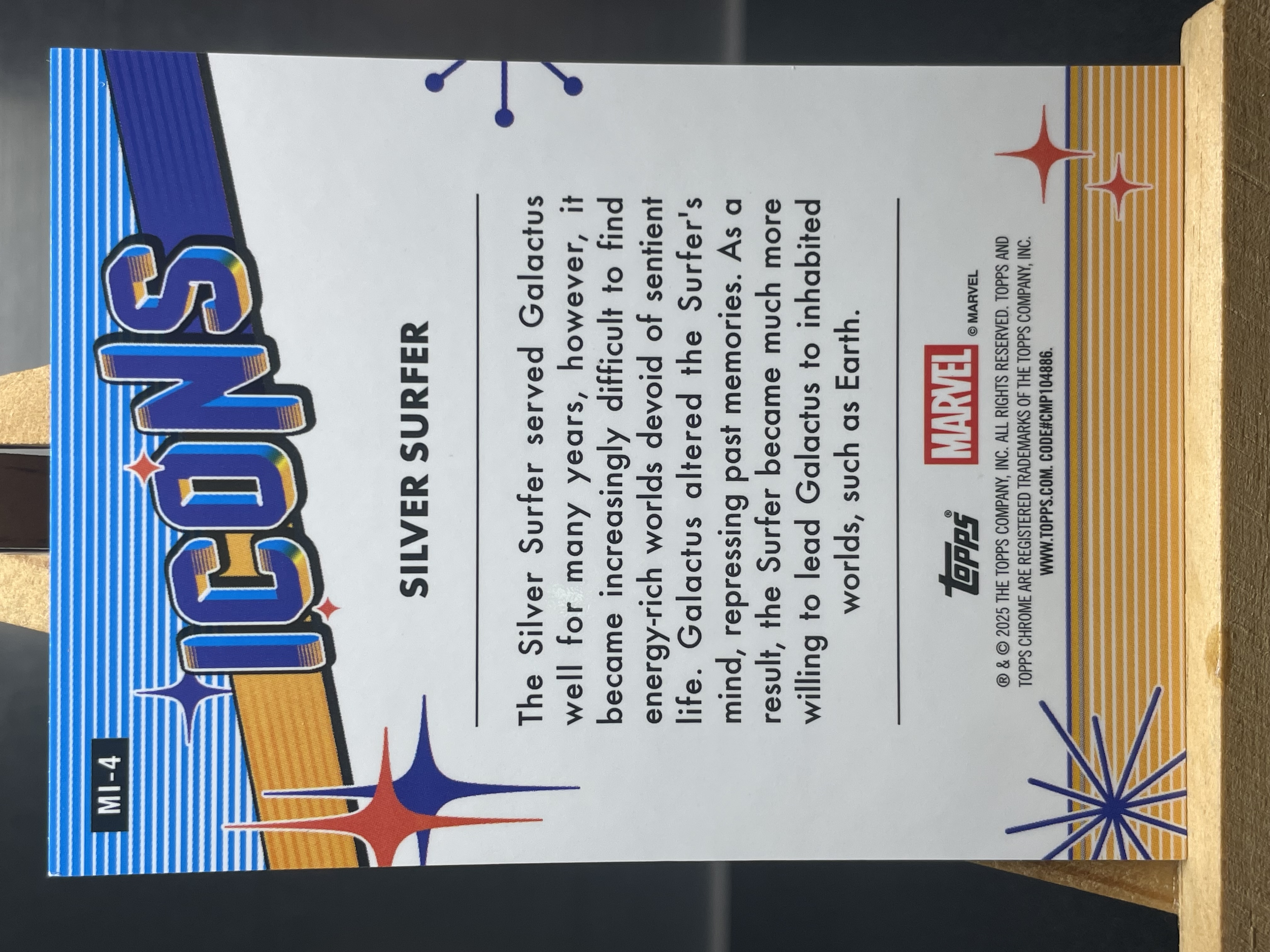 (B5) 2025 TOPPS 漫威 折射 银影侠 实卡好看 收藏凑套必备 卡品如图 !!!