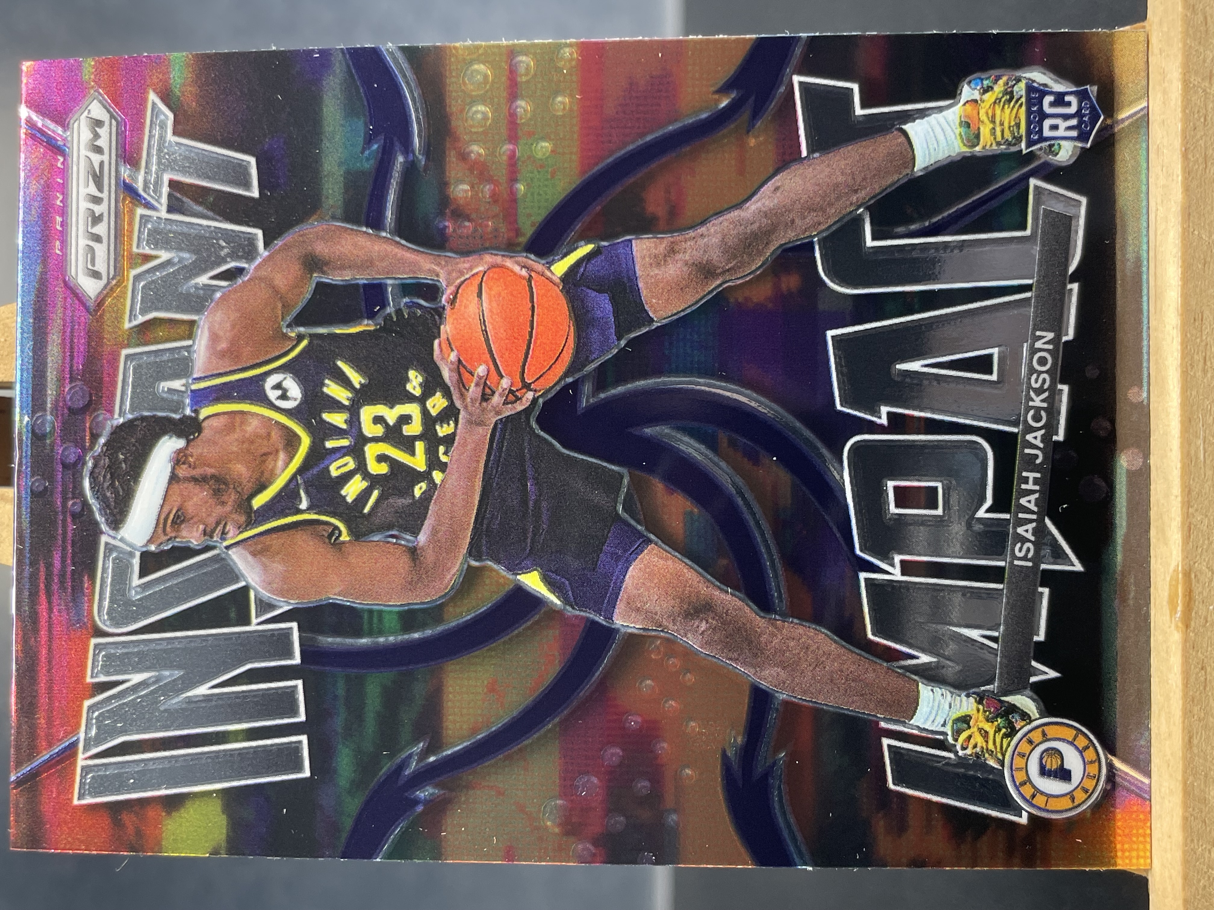 (B1)  2021-22 PANINI PRIZM 特卡 新秀RC 以赛亚 杰克逊 步行者 实卡好看 收藏凑套必备 卡品如图！！！