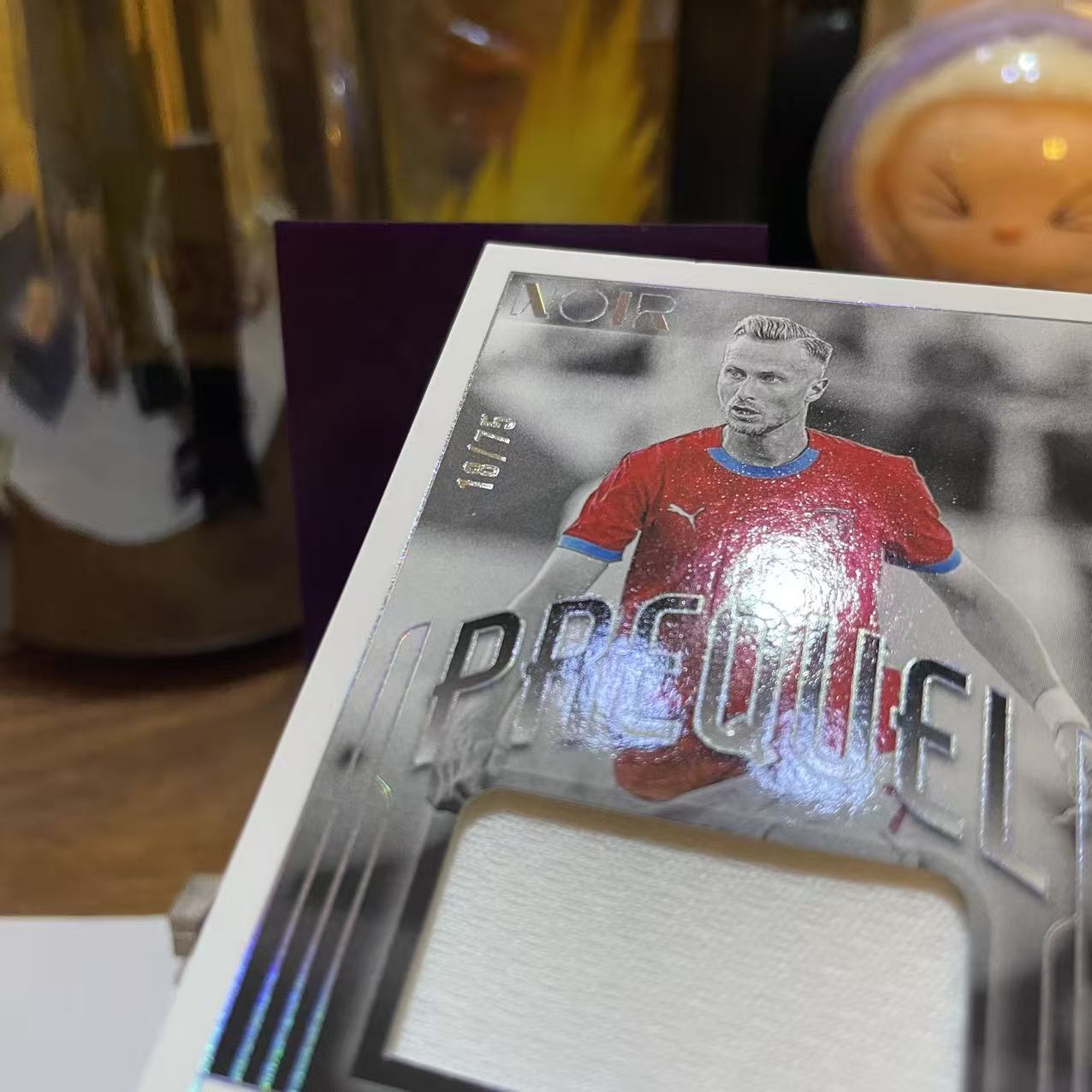 2024 Panini Noir Antonin Barak 【seven拍卖】诺尔 捷克 巴拉克 物料 18/75 卡品如图 细节如图 程昊