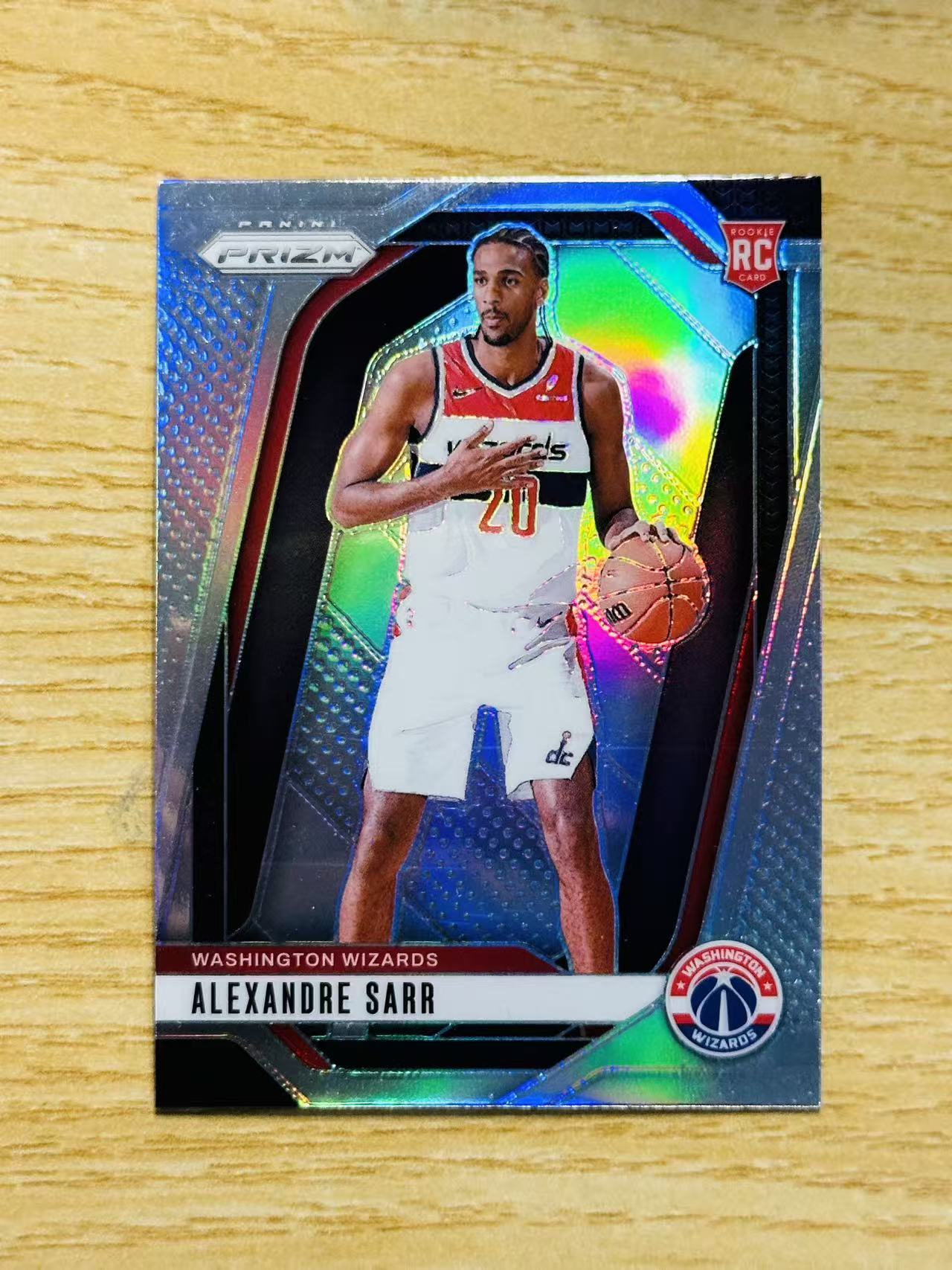 2024-25 Panini Prizm Alex Sarr 嘿嘿代卖 亚历克斯 萨尔 新秀 RC 银折 奇才 榜眼 实卡精美 收藏必备